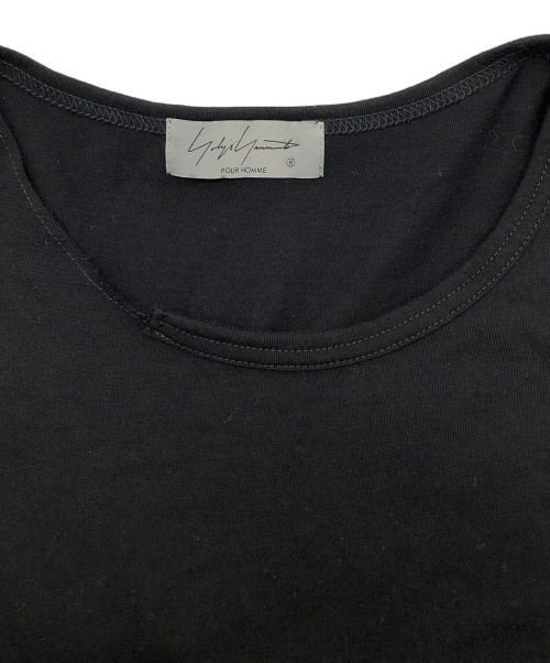 Yohji Yamamoto Yohji Yamamoto pour homme slit long t-shirt Size US L / EU 52-54 / 3 - 3 Thumbnail