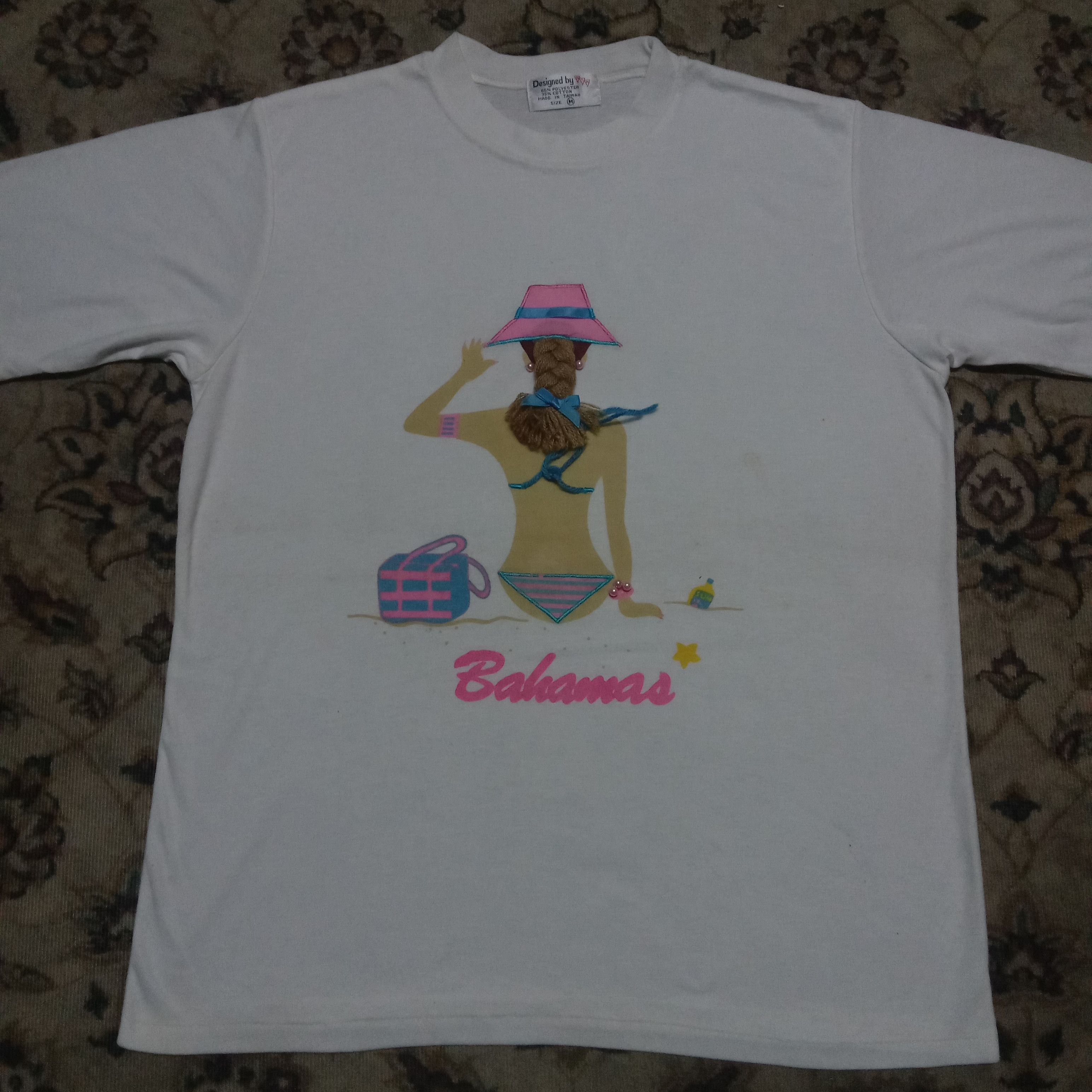 Vintage Rare vintage 90s Bahamas Tee Hawaii Size US M / EU 48-50 / 2 - 1 Thumbnail