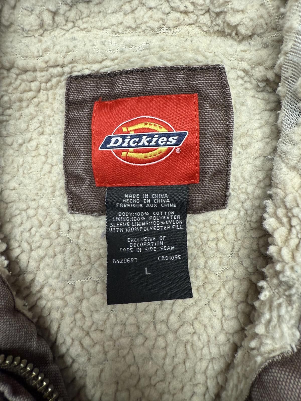 Dickies Dickies Men's Sherpa Lined Canvas Hooded Brown Jacket Size US XXL / EU 58 / 5 - 4 Thumbnail