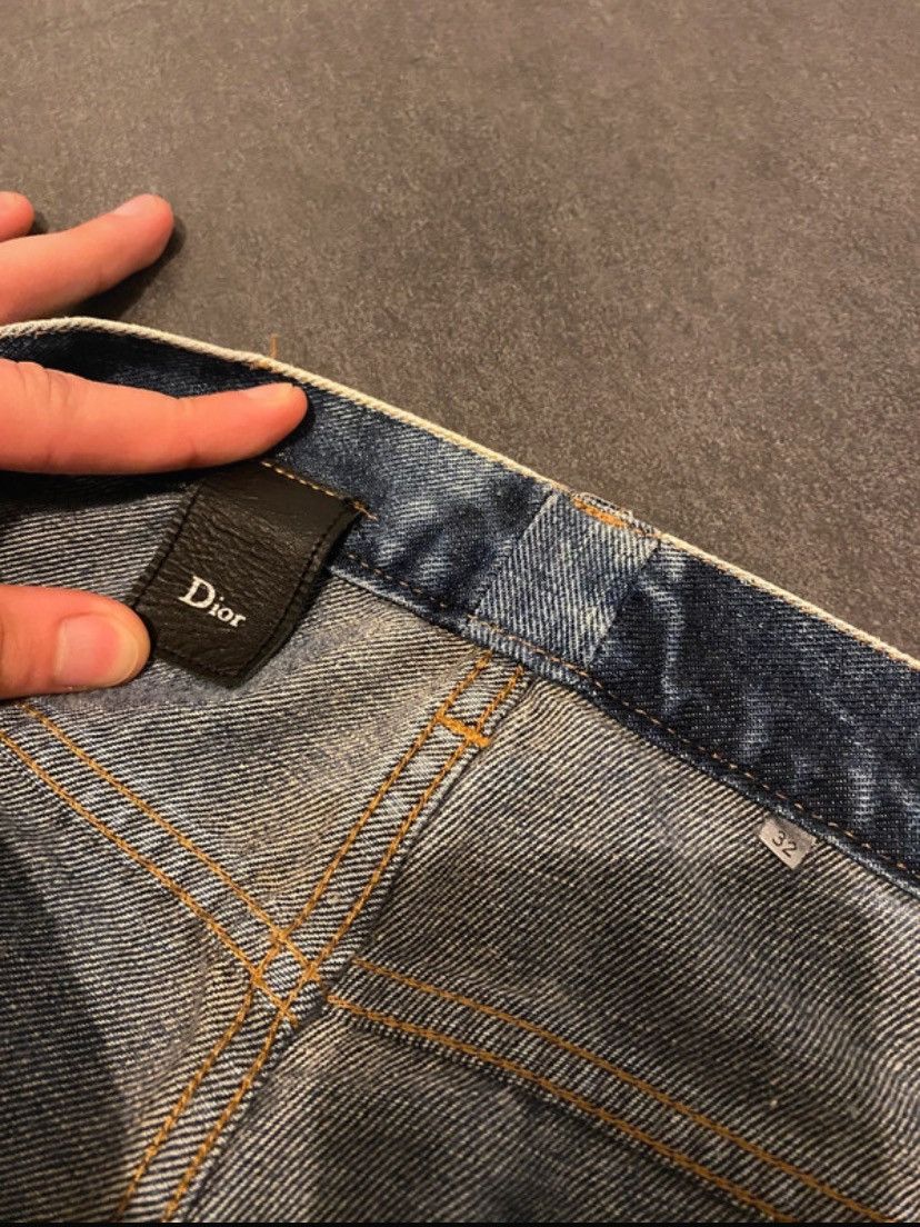 Dior dior homme heidi slimane y2k distressed jean Size US 32 / EU 48 - 6 Thumbnail