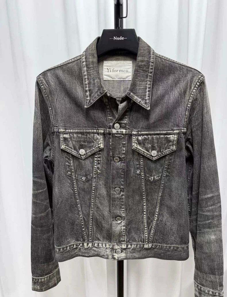 Y's for Men Y's For Men Washed denim jacket Size US L / EU 52-54 / 3 - 1 Thumbnail