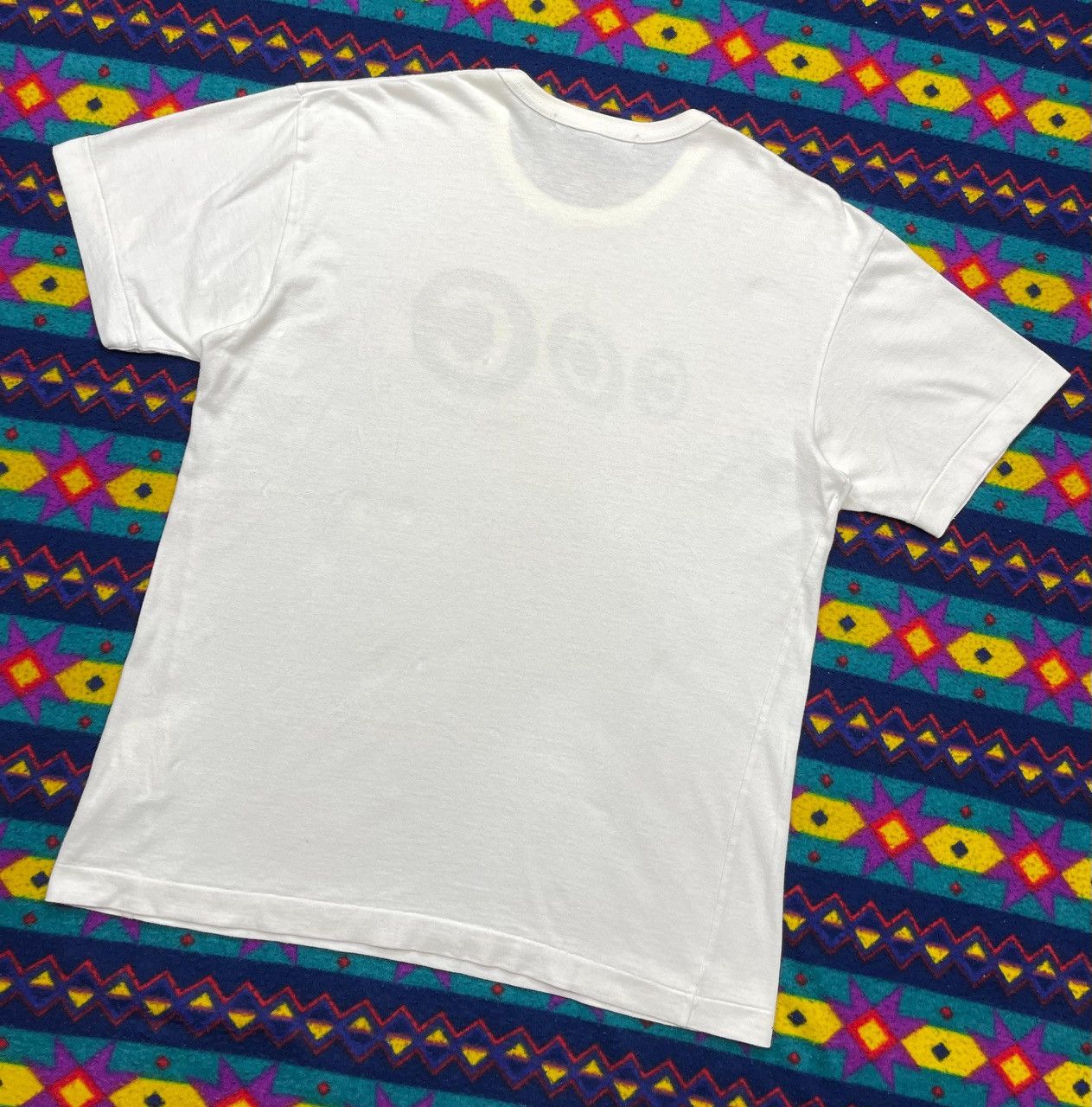 Comme des Garcons × Designer × Japanese Brand AD2012 Comme Des Garcons Logo Short Sleeve Tee Size US L / EU 52-54 / 3 - 9 Thumbnail