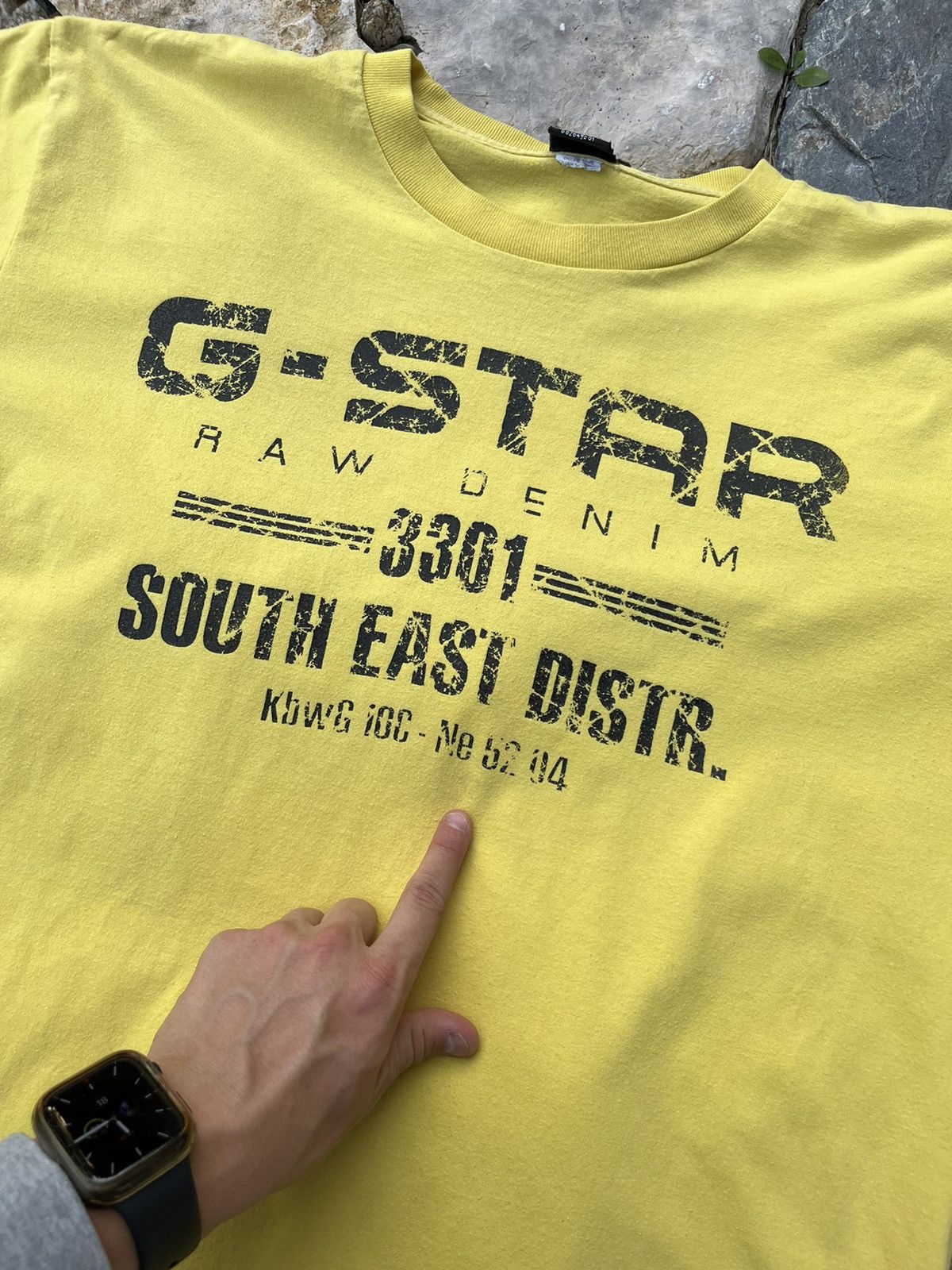 G-Star × Vintage Vintage G-Star Raw denim y2k vintage drip tee logo t-shirt Size US M / EU 48-50 / 2 - 8 Thumbnail