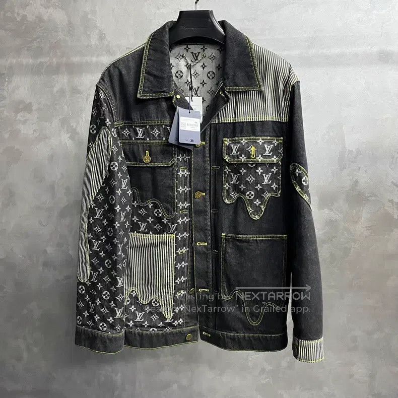 Louis Vuitton Louis Vuitton Black checkerboard single-breasted casual lo Size US S / EU 44-46 / 1 - 1 Thumbnail