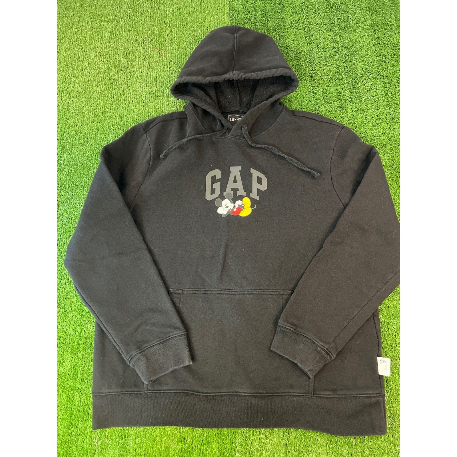 Gap GAP X Mickey Mouse Disney Hoodie Black Pullover Mens LG Size US L / EU 52-54 / 3 - 1 Thumbnail