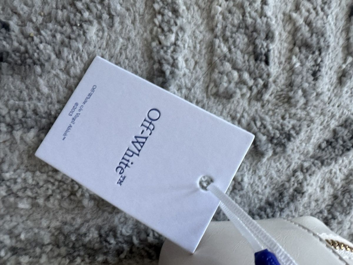 Off-White Off-White East West Shoulder Bag Light Beige Ivory Leather Size ONE SIZE - 5 Thumbnail