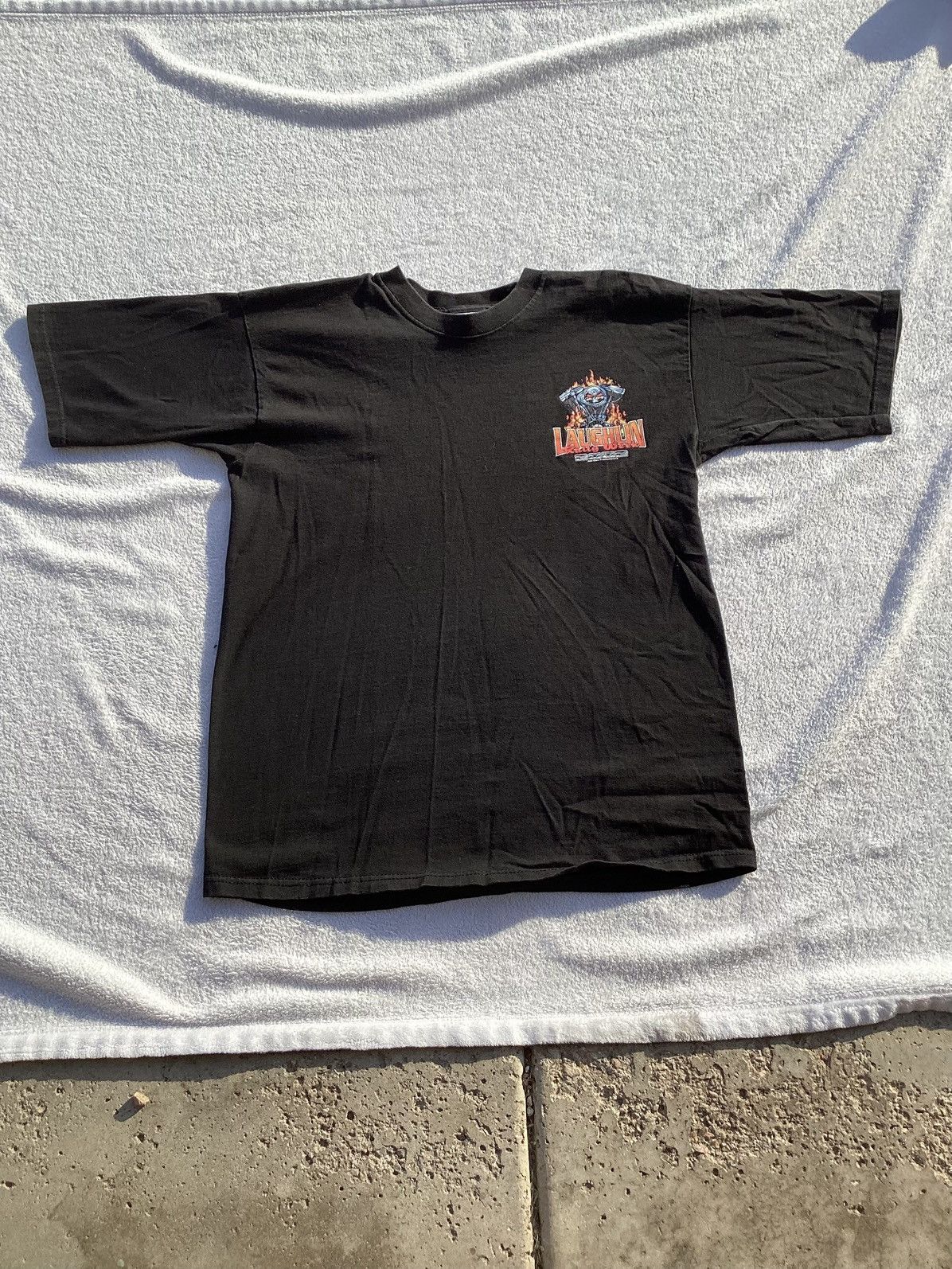 Harley Davidson 2002 Laughlin Nevada motorcycle rally week T-shirt Size US L / EU 52-54 / 3 - 3 Thumbnail