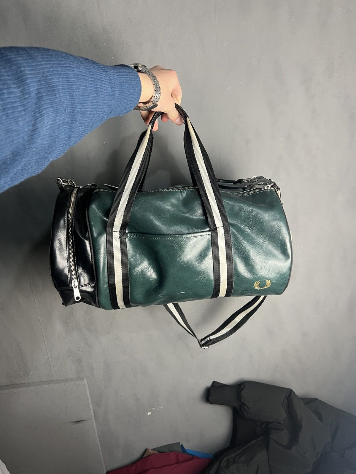 Fred Perry Fred Perry Shoulder Bag Leather Size ONE SIZE - 2 Thumbnail