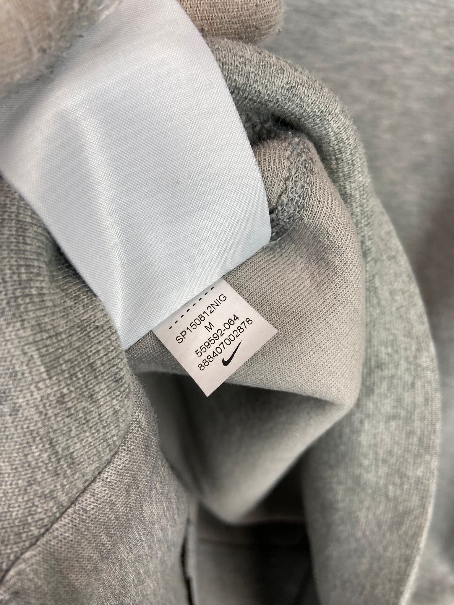 Nike Zip Hoodie Nike Tech Fleece grey minimalist streetwear M Size US M / EU 48-50 / 2 - 7 Thumbnail