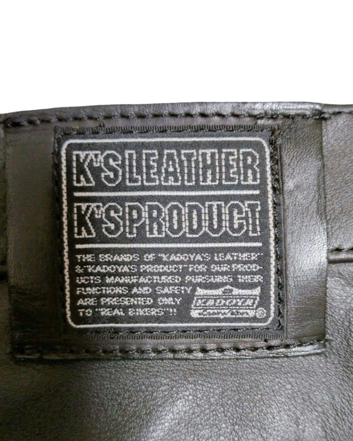 Kadoya Kadoya Buttery Soft Cow Leather Biker Pants Size US 30 / EU 46 - 5 Thumbnail