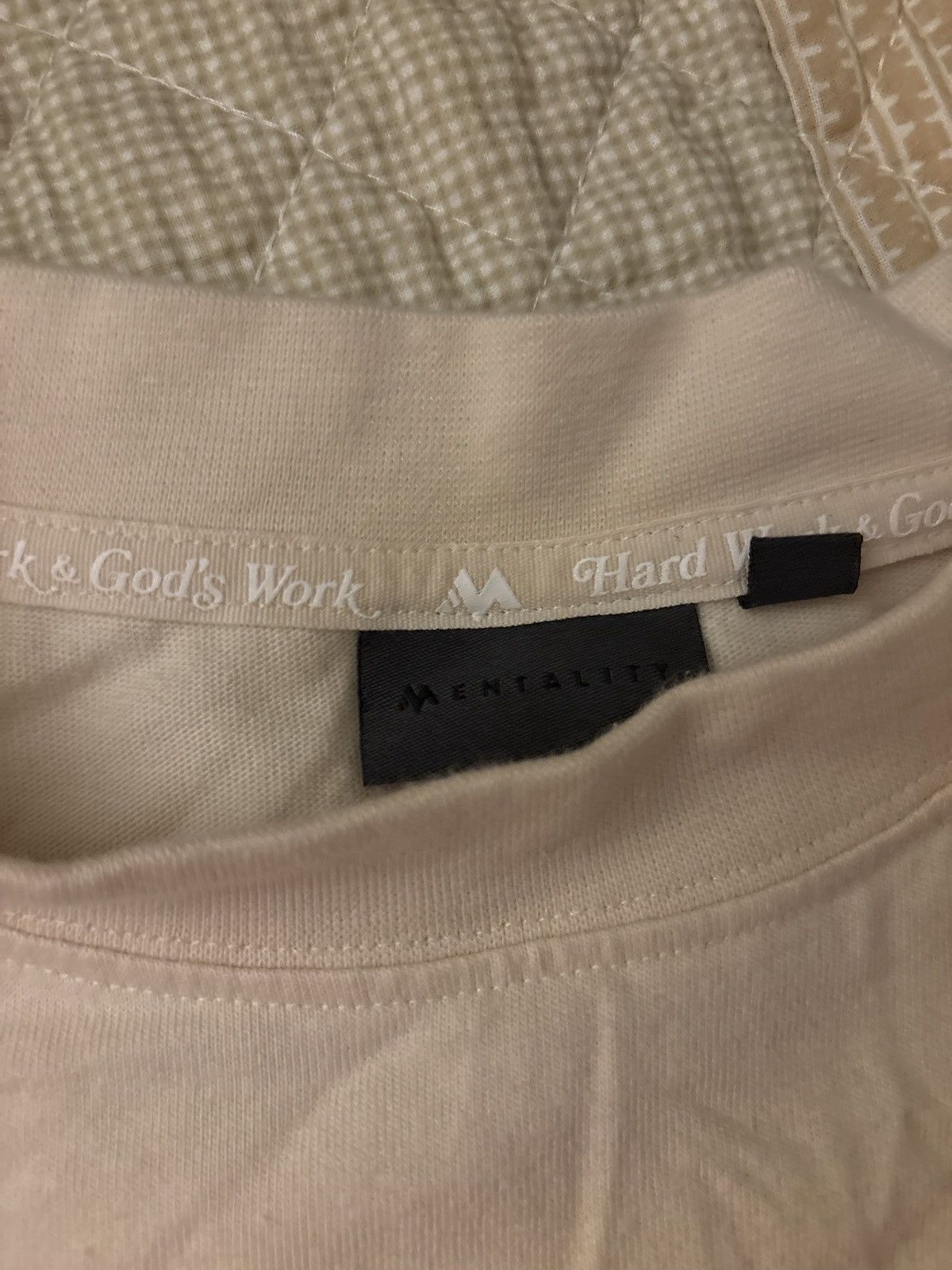 Other Mentality Hard work and God’s work t-shirt Size US M / EU 48-50 / 2 - 2 Thumbnail