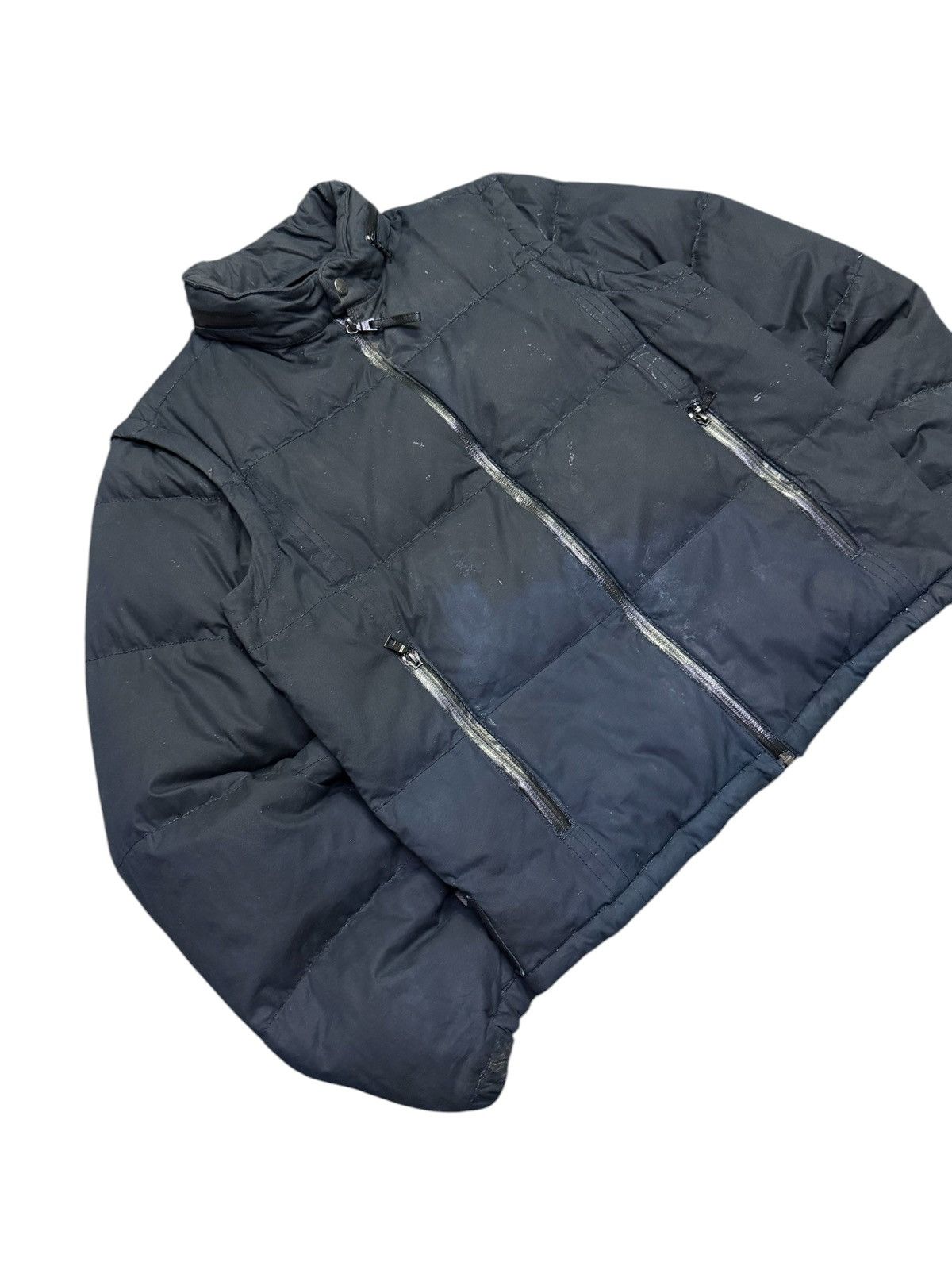 Prada Vintage Prada Puffer Jacket Removeable Sleeve Size US M / EU 48-50 / 2 - 2 Thumbnail
