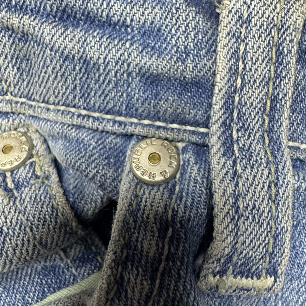 Rock & Republic × Vintage Vintage Y2K Rock Republic x Victoria Beckham 00s Denim Jeans Size 29" - 10 Thumbnail