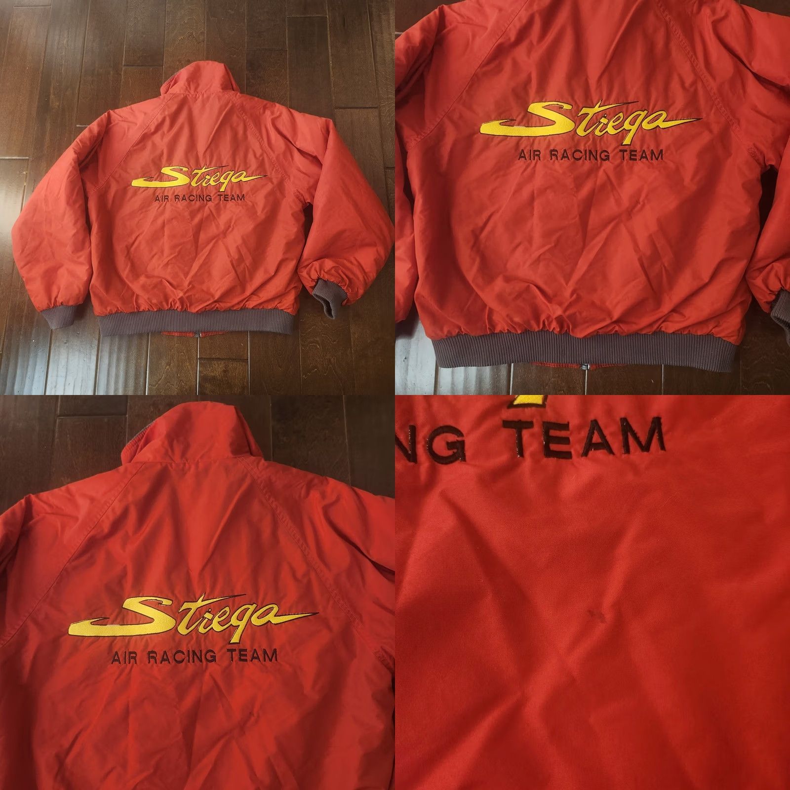 Vintage VINTAGE WearGuard Jacket Mens M Red Insulated Bomber Racing Coat Size US M / EU 48-50 / 2 - 11 Thumbnail
