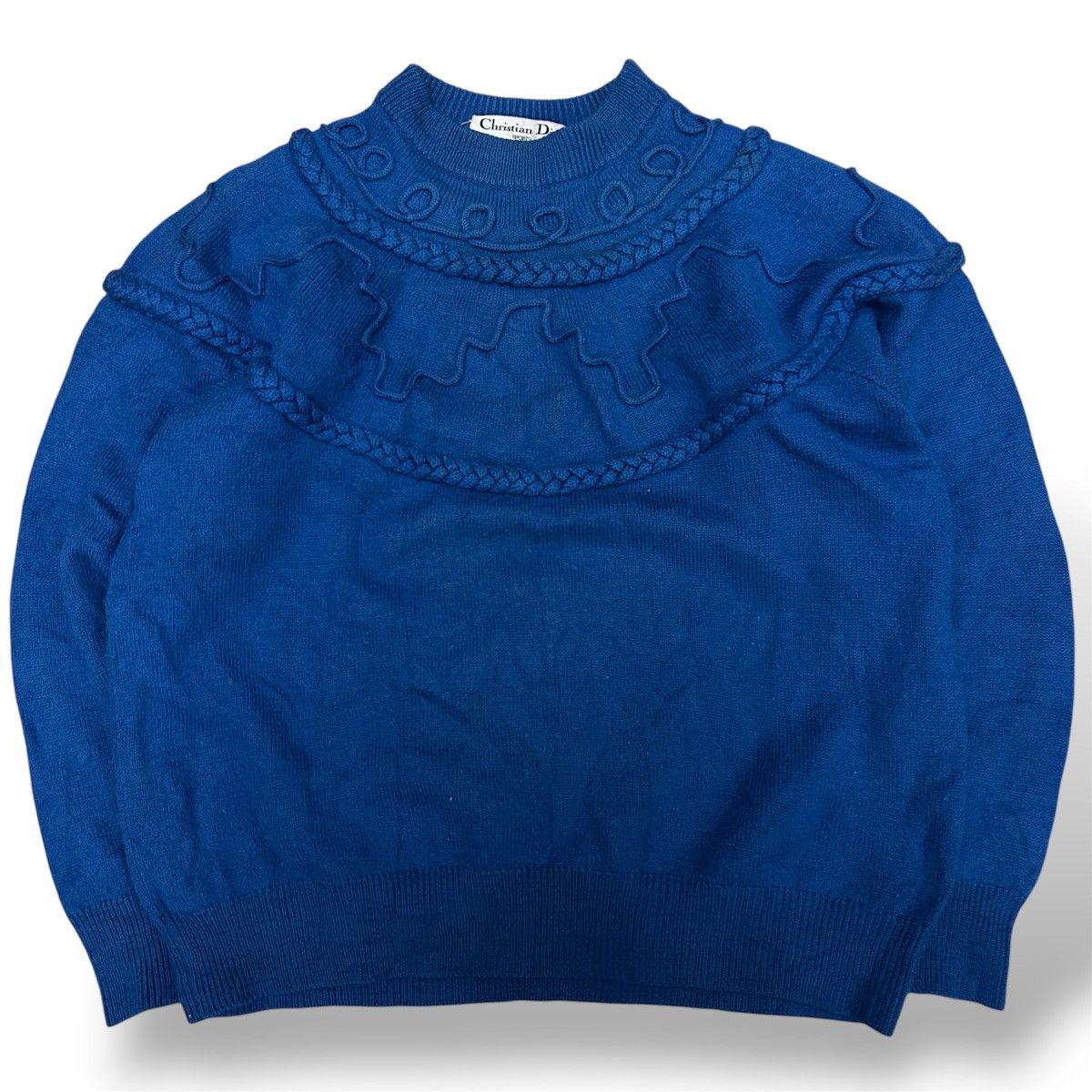 Christian Dior Monsieur × Designer × Dior Vintage Dior sweatshirt knitwear Size US XXS / EU 40 - 1 Thumbnail