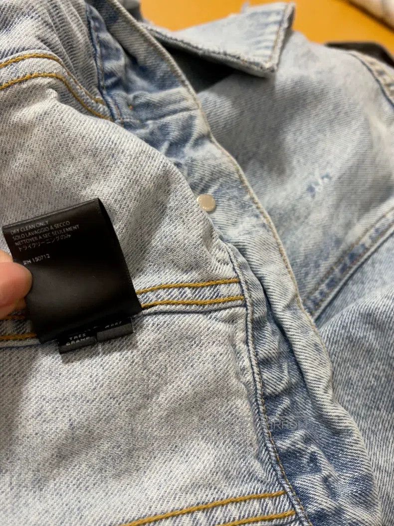 Amiri Amiri Denim jacket Size US XL / EU 56 / 4 - 8 Thumbnail
