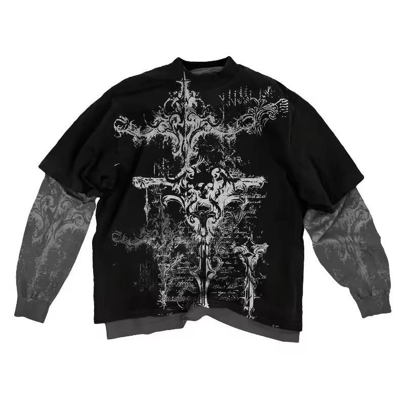 Japanese Brand × Vintage a stylish longsleeve for the season. Size US XL / EU 56 / 4 - 1 Thumbnail