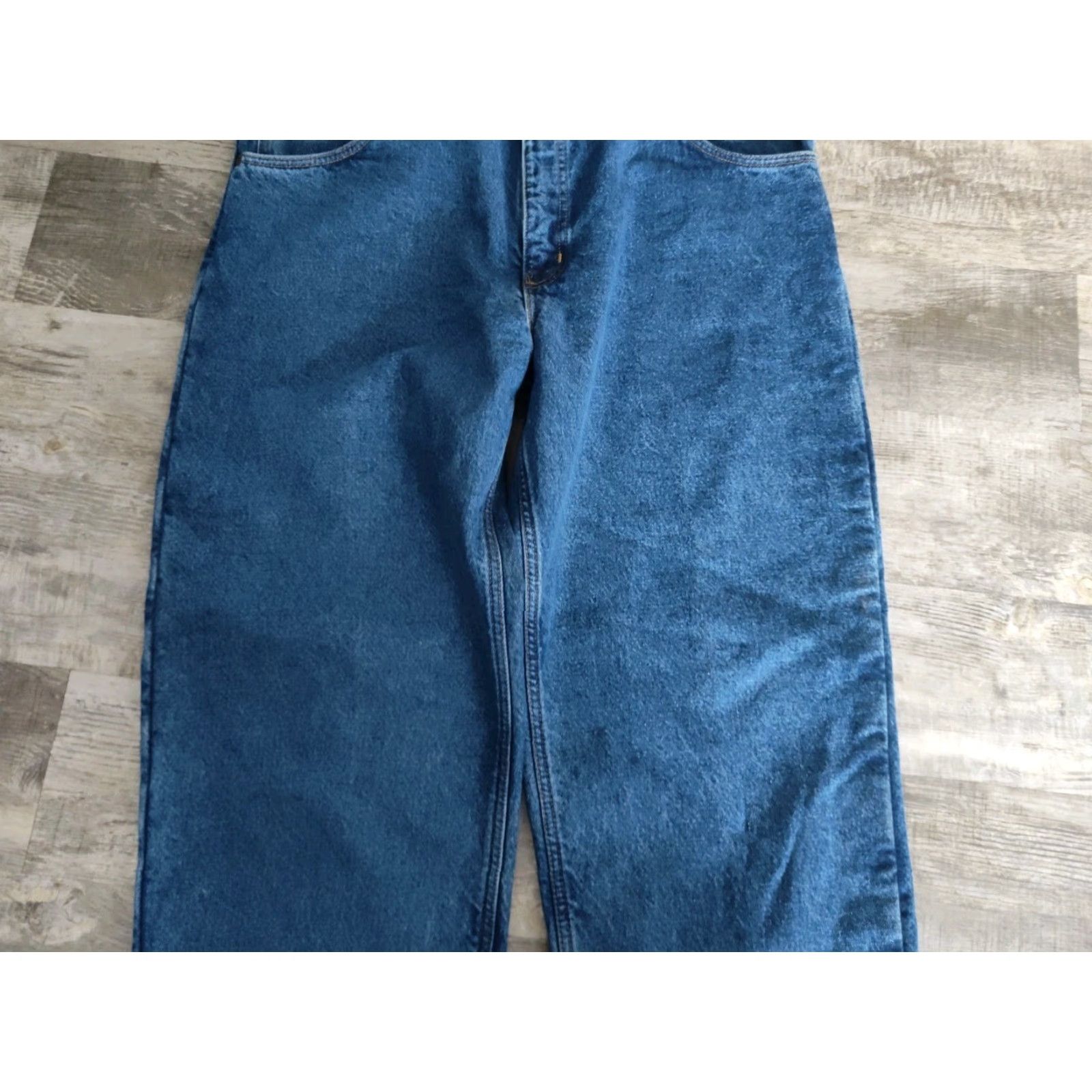 Carhartt VINTAGE Carhartt Jeans 5-Pocket Regular Fit Blue 40x30 Mid Rise Lined Denim USA Union Made 90s Workwear Mens Size US 40 / EU 56 - 4 Thumbnail