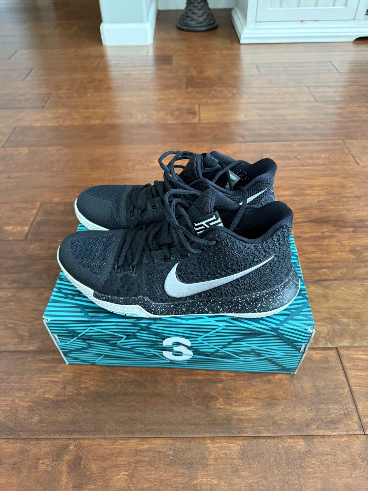 Nike Nike Kyrie 3 “Black Ice” Size US 11 / EU 44 - 1 Thumbnail