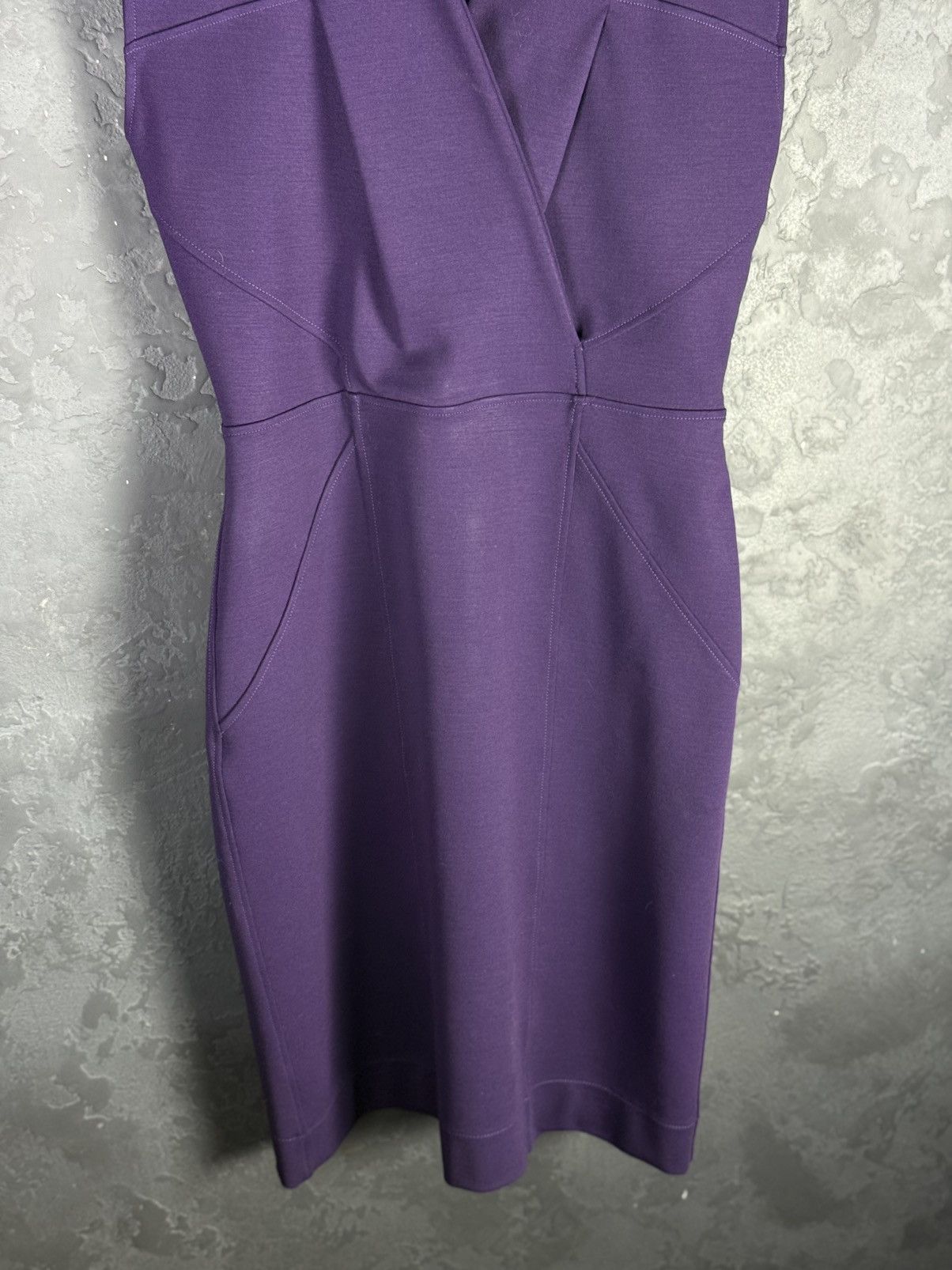 Gucci Gucci Vintage Women’s Purple Sleeveless Sheath Dress Size L Size L / US 10 / IT 46 - 6 Thumbnail