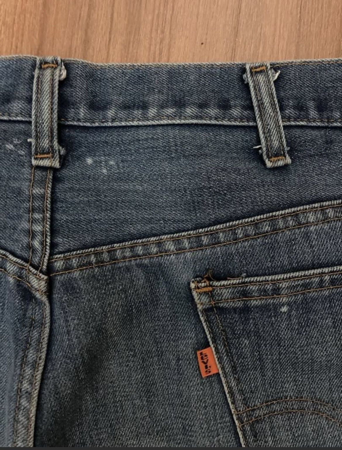 Levi's VINTAGE 70s // LEVIS 517 // BUTTON NO.8 // Size US 37 - 8 Thumbnail