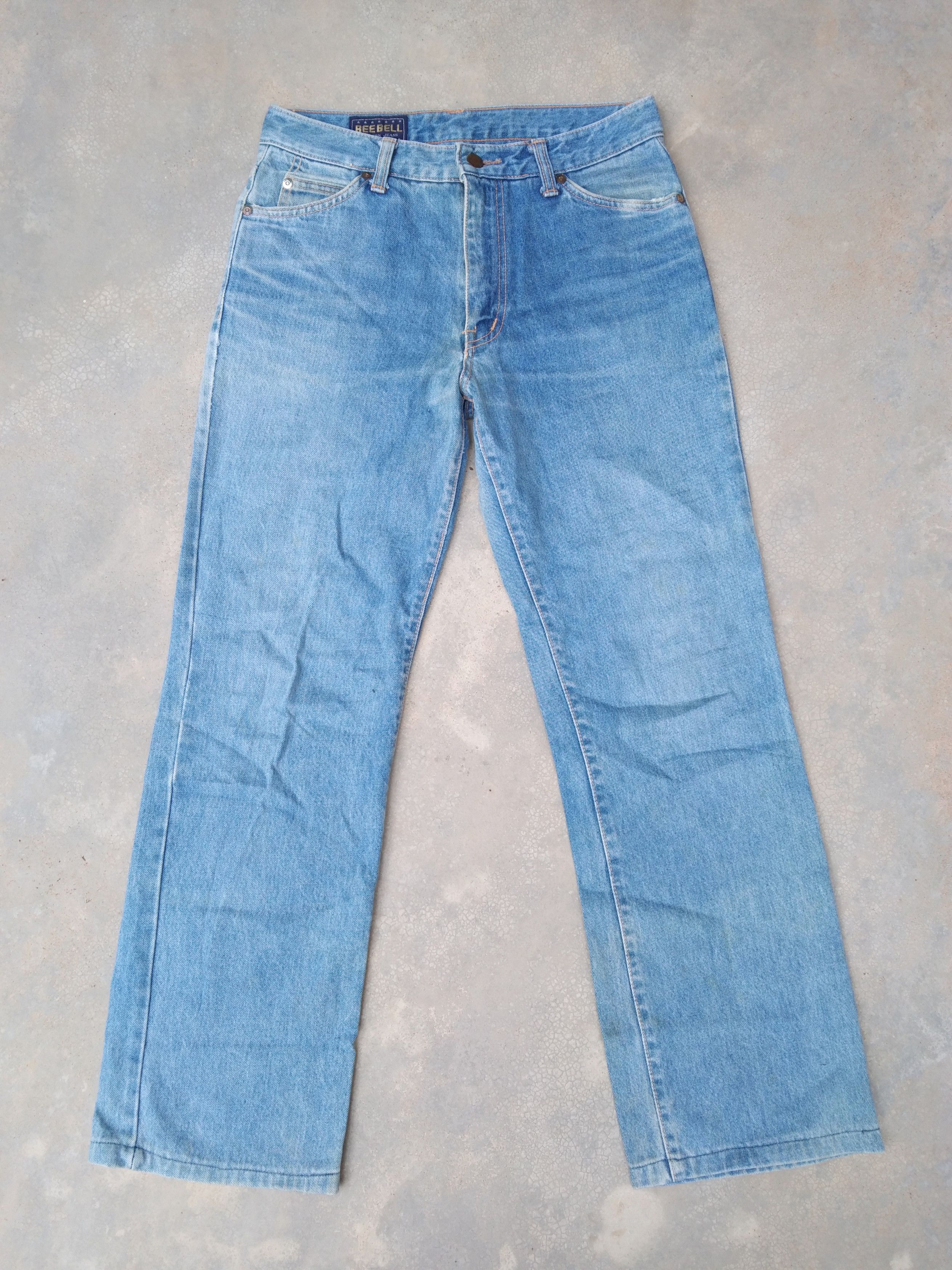 Japanese Brand Vintage BeeBell Japanese Jeans Workwear 30x29 Size US 30 / EU 46 - 1 Thumbnail