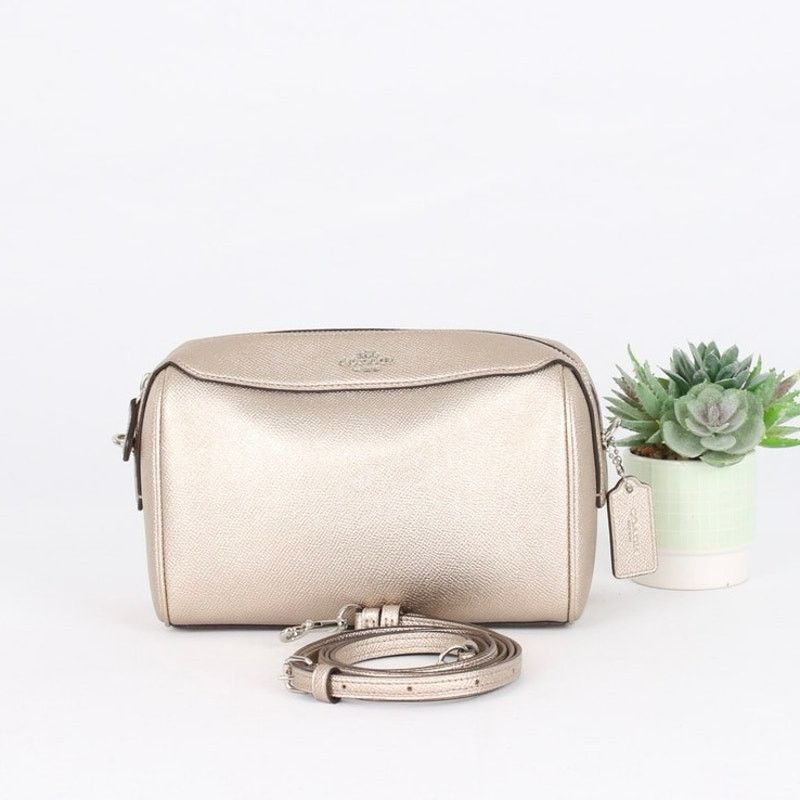 Coach Coach Bennett Gold Crossbody Bag Size ONE SIZE - 3 Thumbnail