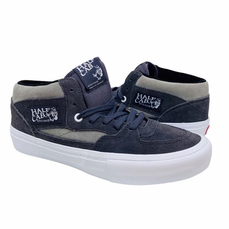 Vans VANS Half Cab Pro Sneakers - Periscope Grey and White Suede Size US 6.5 / EU 39-40 - 5 Thumbnail