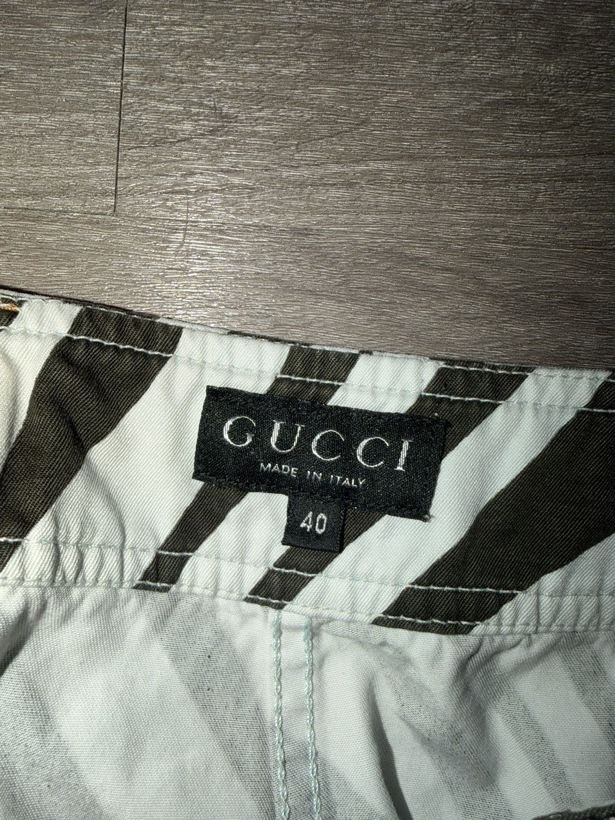 Gucci Gucci zebra pants Size 27" / US 4 / IT 40 - 4 Thumbnail
