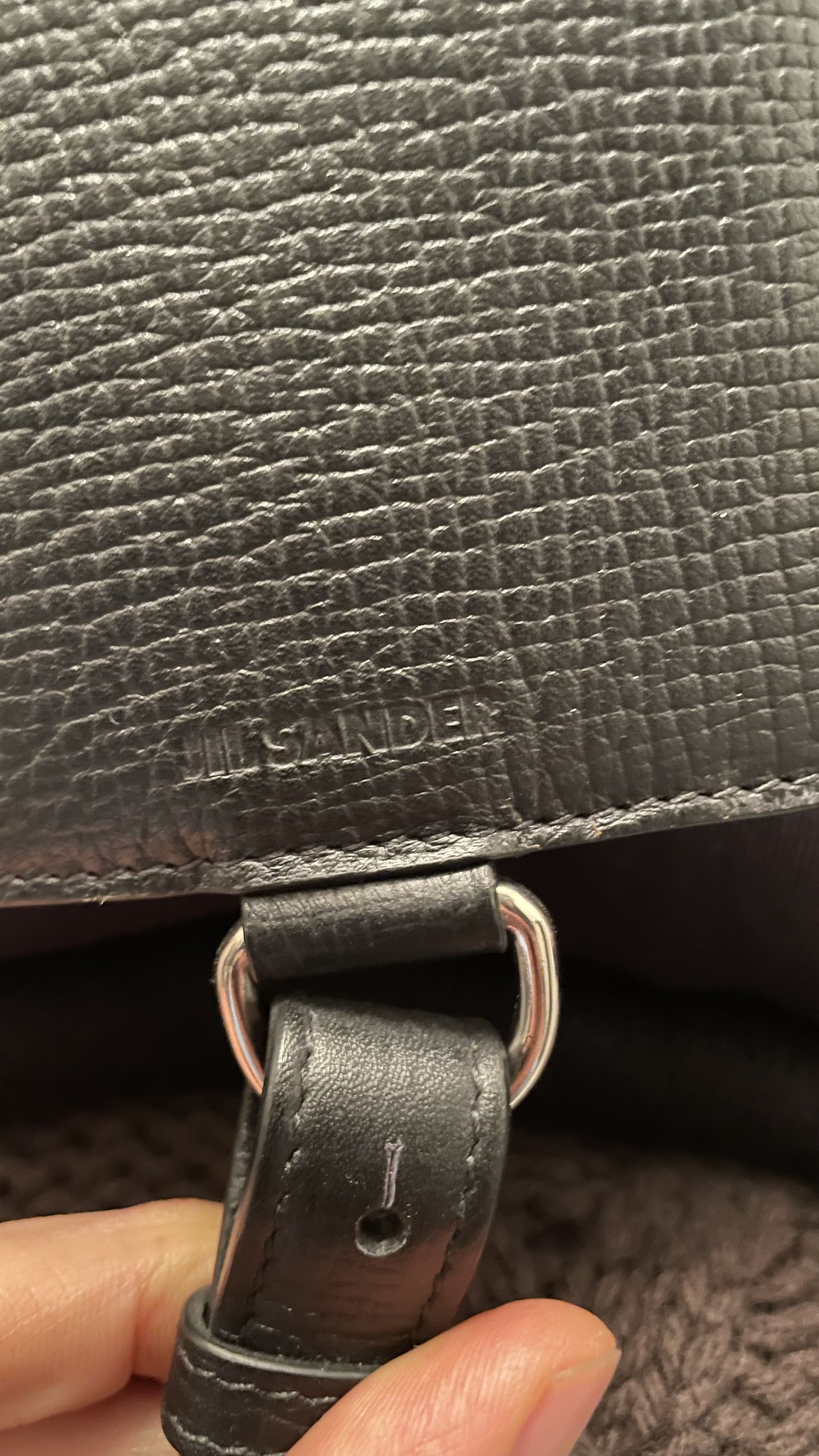 Jil Sander Jil Sander harness black leather bag journey wallet holder Size ONE SIZE - 6 Thumbnail