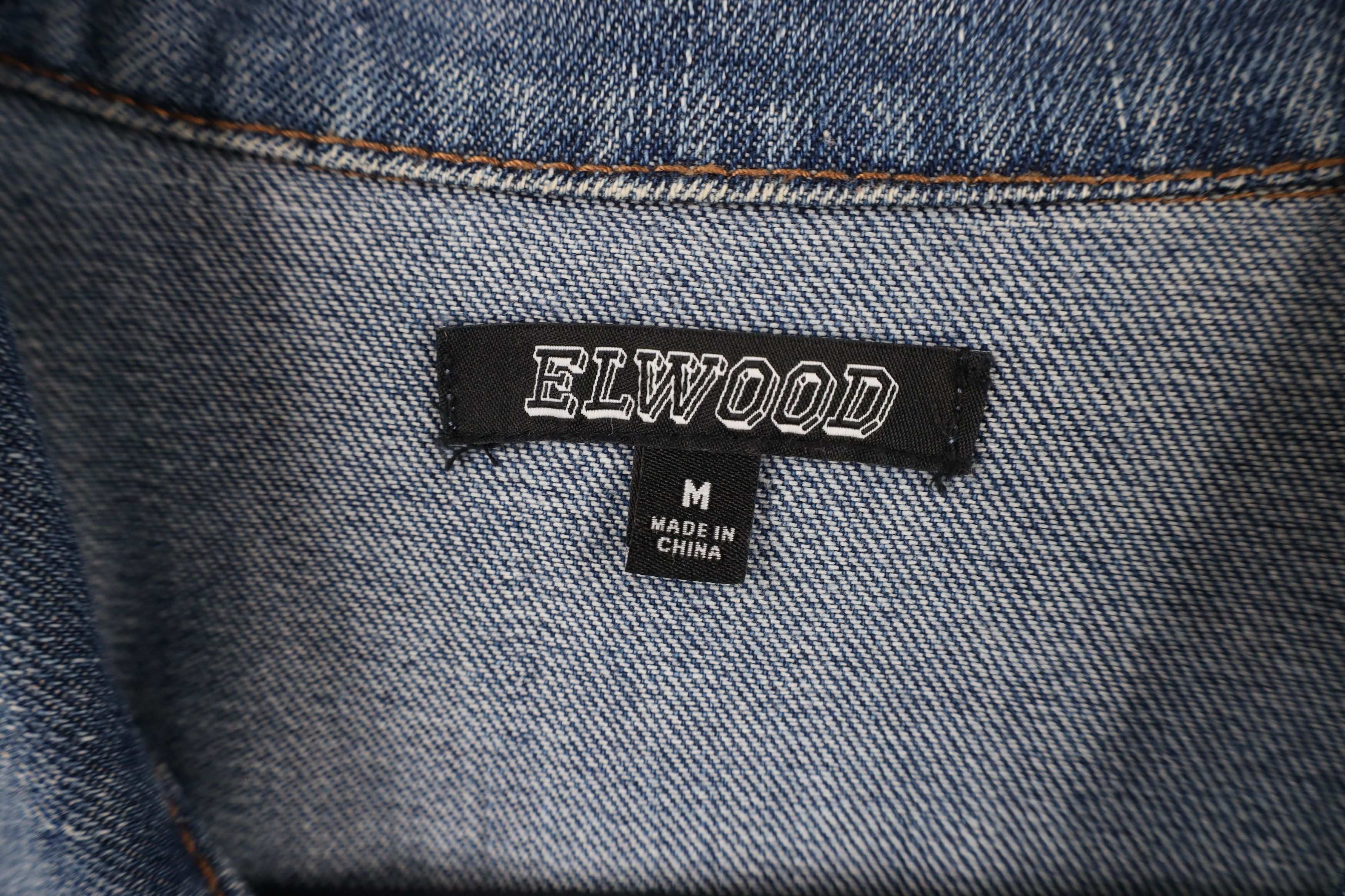 Elwood × Vintage Vintage Elwood Skateboarding Denim Jean Trucker Jacket Blue Size US M / EU 48-50 / 2 - 9 Thumbnail