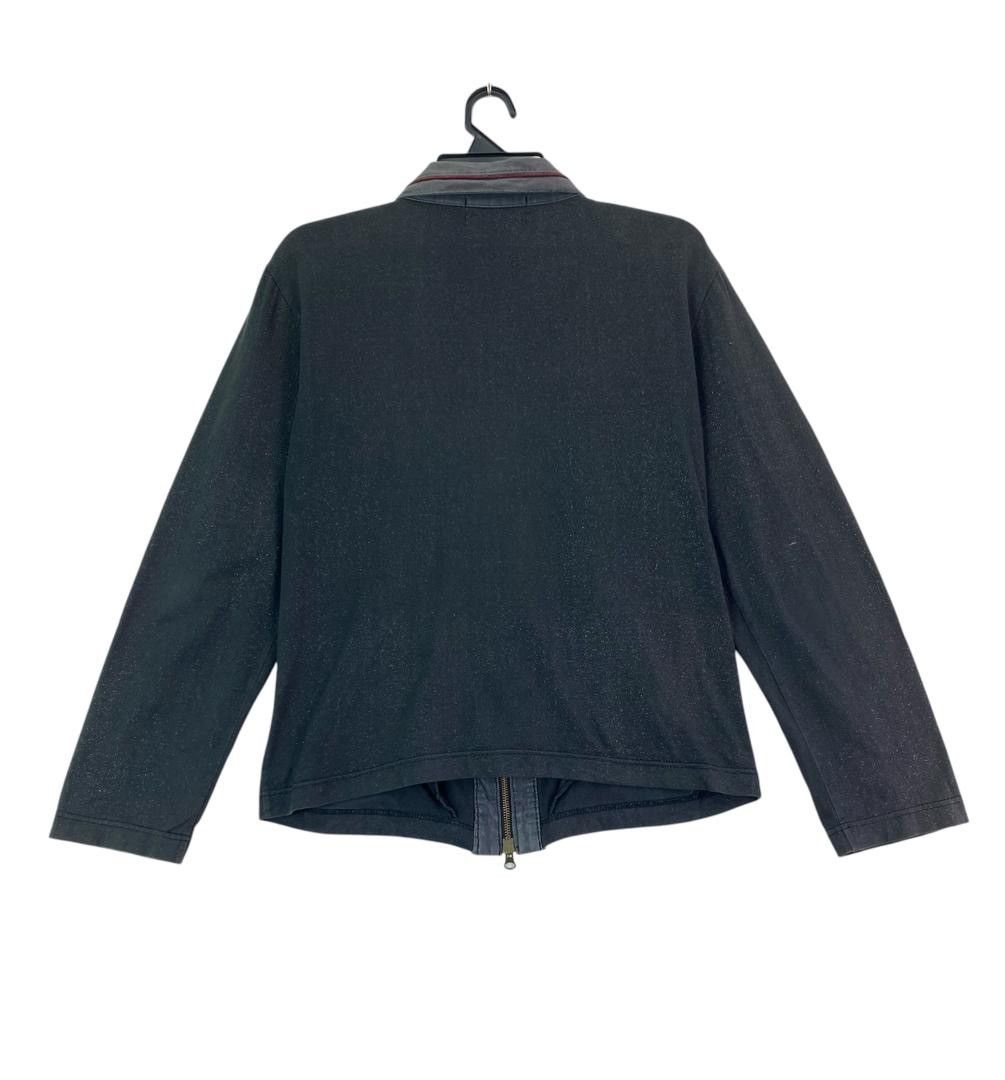 If Six Was Nine × Le Grande Bleu (L.G.B.) Rare Maniac Works house of LGB black coated cotton jacket Size US S / EU 44-46 / 1 - 4 Thumbnail