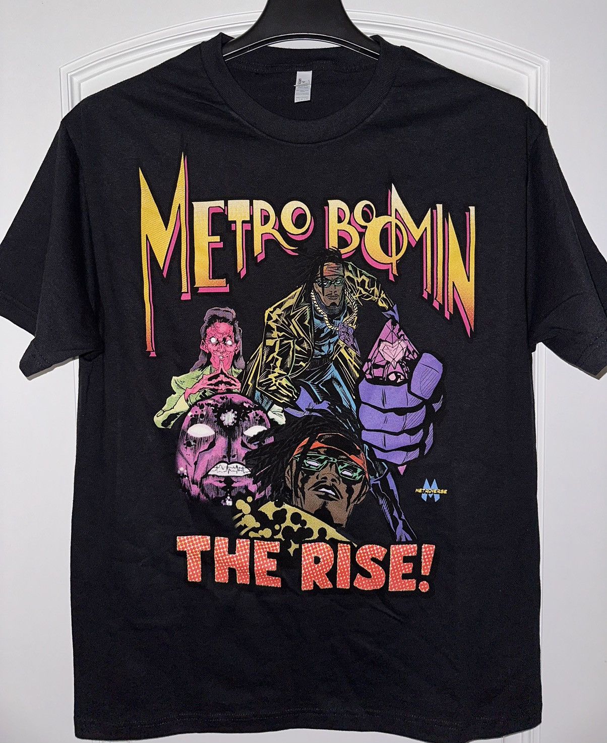 American Apparel × Metro Boomin Metro Boomin Comic Tee Size Large 