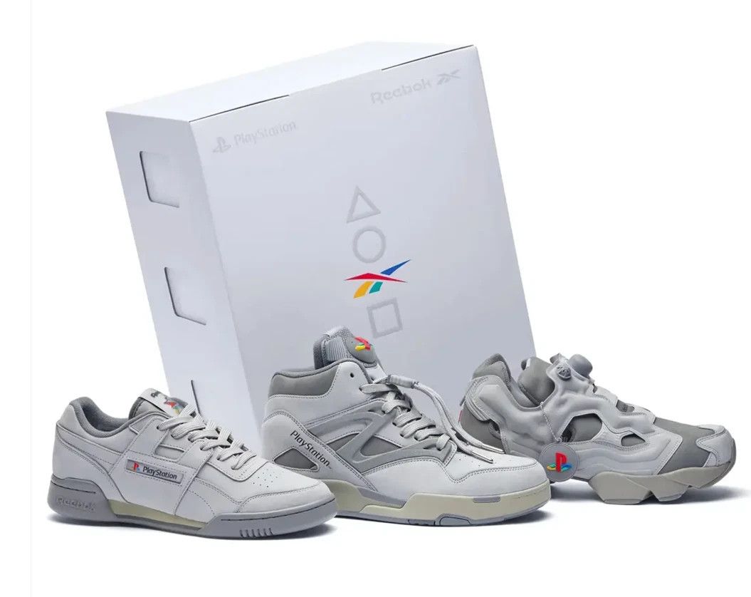 Reebok Reebok PlayStation 30th Anniversary Limited Stacking Box Set Size US 9 / EU 42 - 1 Thumbnail