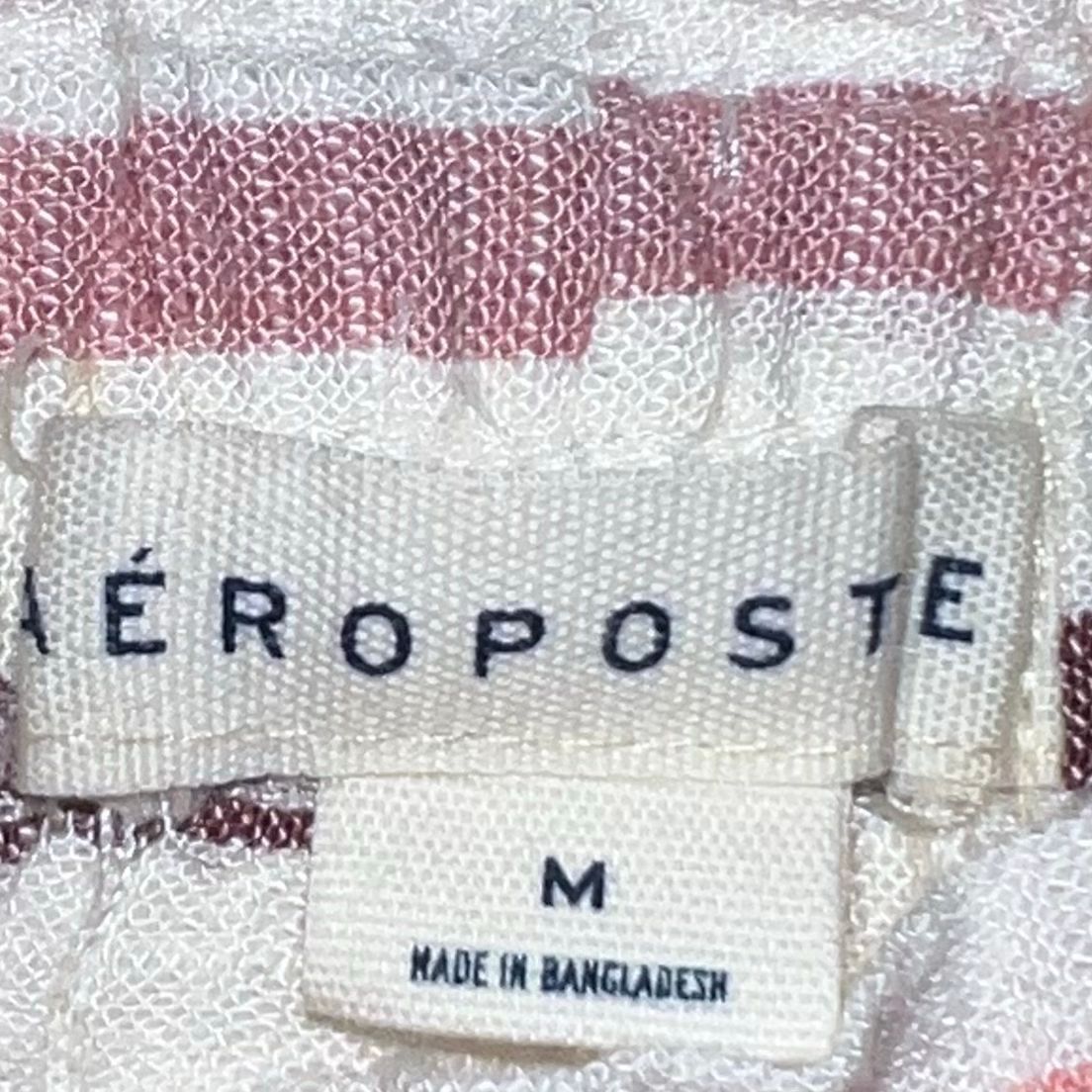 Aeropostale Aeropostal, Lightweight Striped Shorts Elastic Waist Drawstr Size 28" / US 6 / IT 42 - 5 Thumbnail
