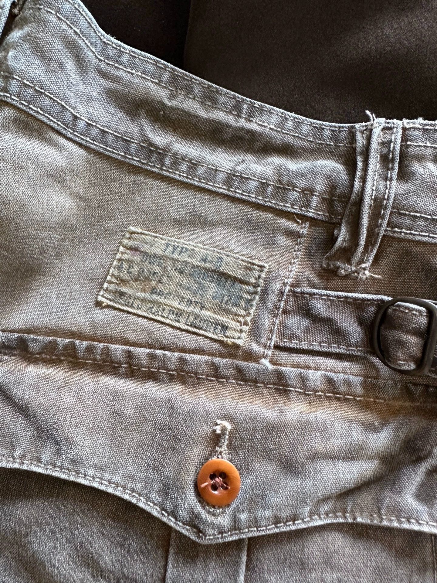 Polo Ralph Lauren Vintage 90s Ralph Lauren Military Leather Panel Shorts Size US 28 / EU 44 - 8 Thumbnail