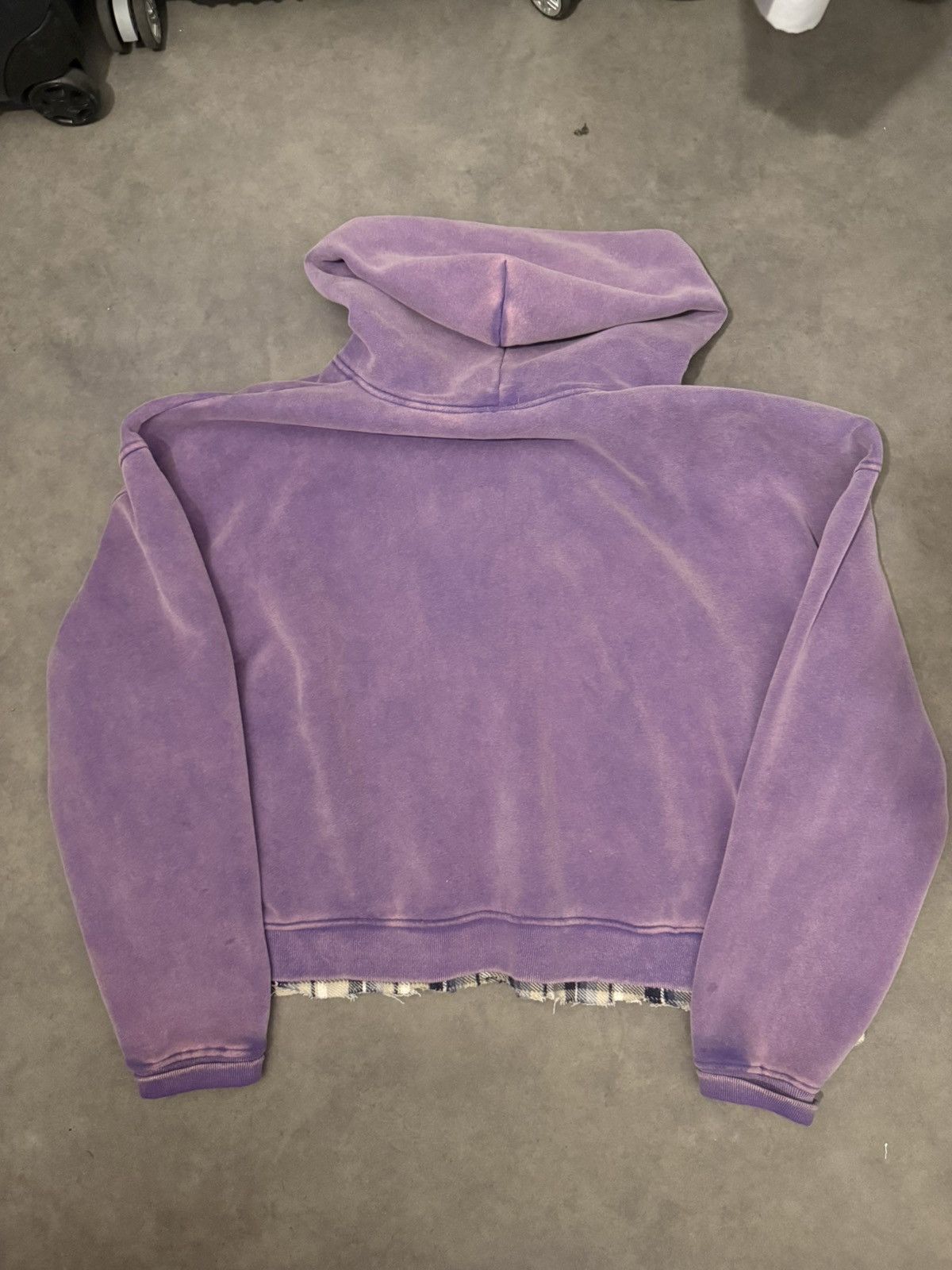 The GV Gallery GV Gallery Flannel Zip Up Hoodie Sweatshirt Size US XL / EU 56 / 4 - 3 Thumbnail