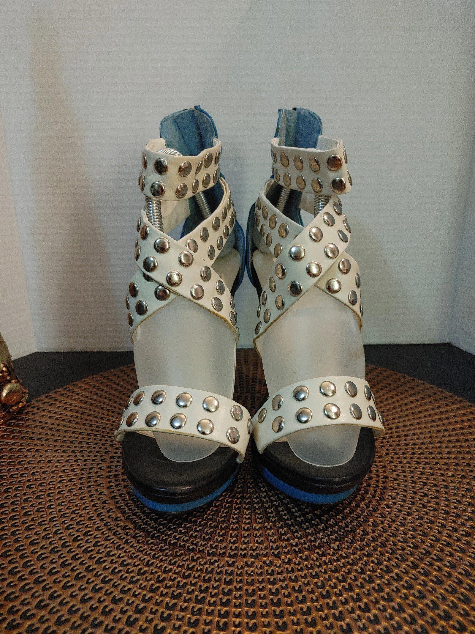 Designer Marichi Maui Stilettos Size 8.5 Size US 8.5 / IT 38.5 - 2 Thumbnail