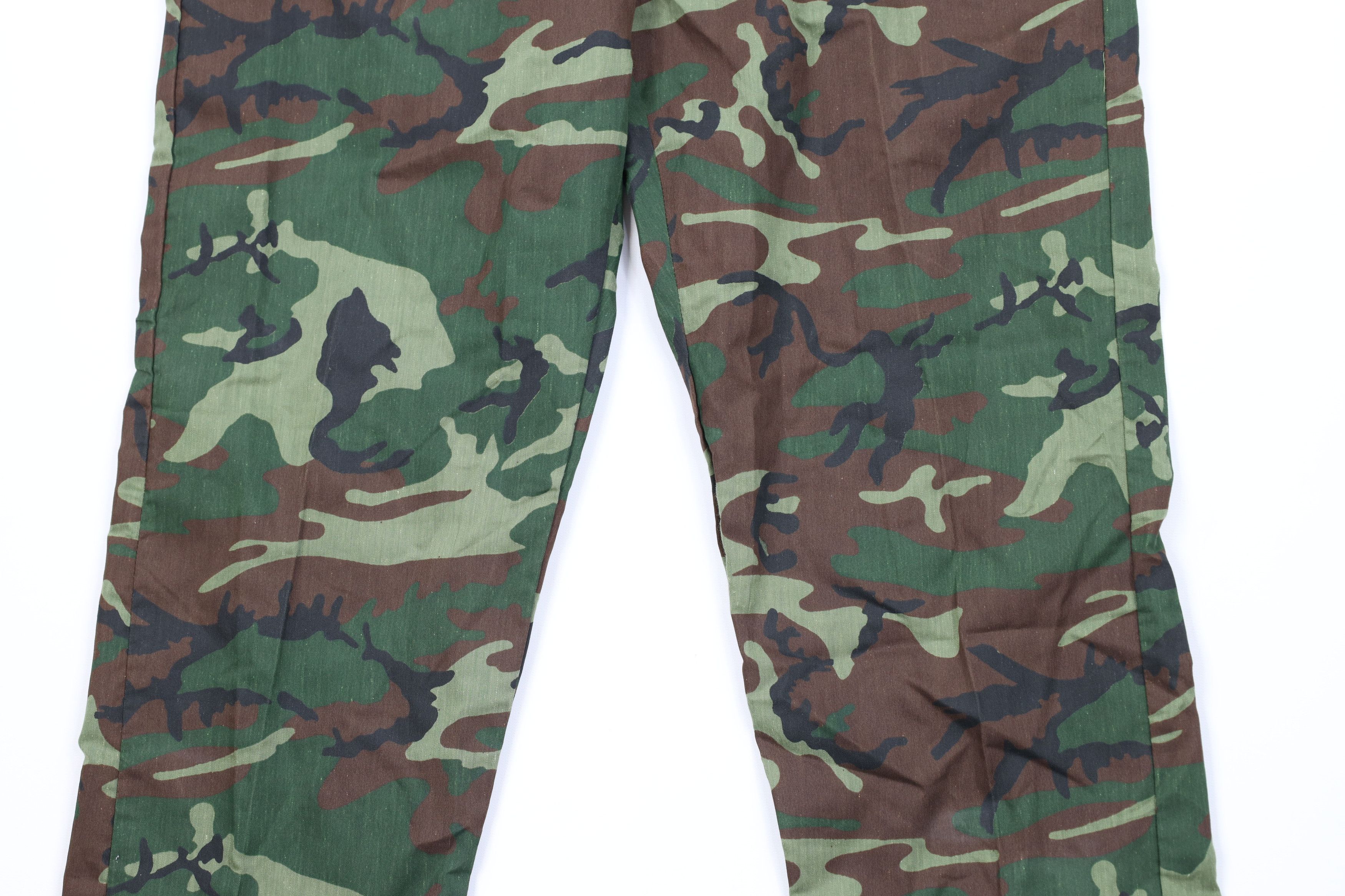 Vintage Vintage 70s Streetwear Faded Camouflage Utility Pants USA Size US 36 / EU 52 - 3 Thumbnail