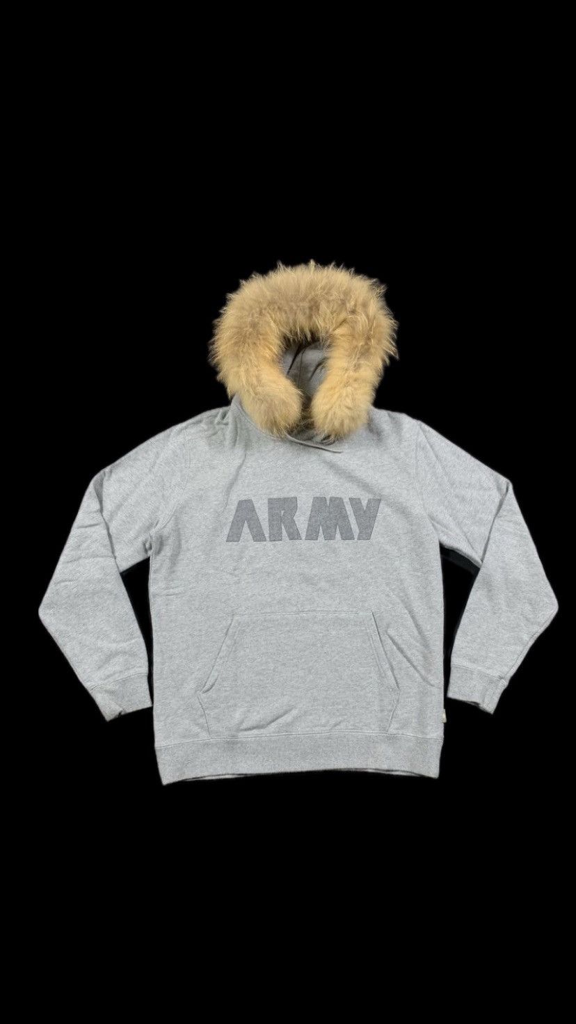 Japanese Nano Universe fur hoodie lgb styled