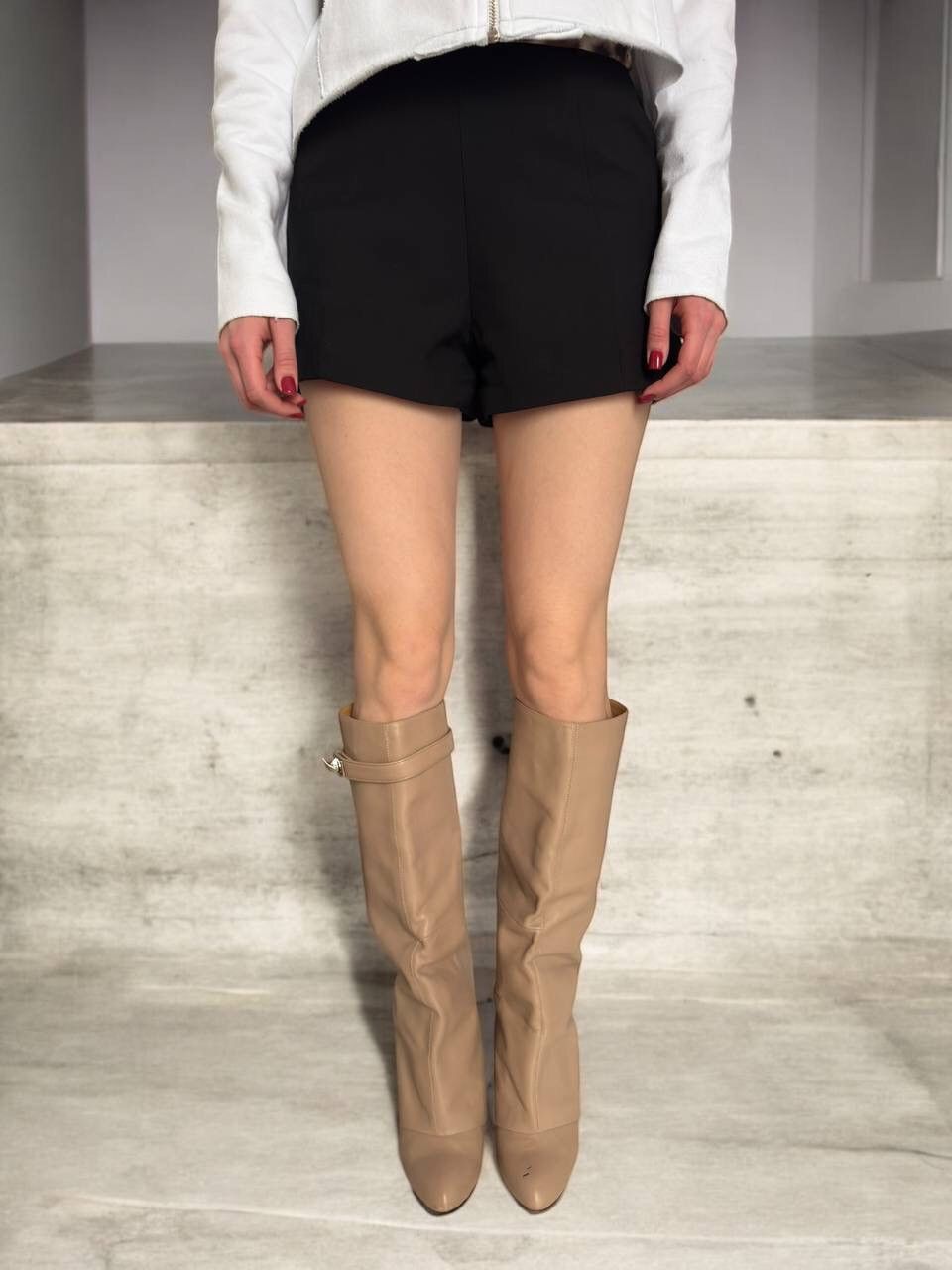 Givenchy × Vintage Givenchy Shark Leather Hi Boots Size US 10 / IT 40 - 3 Thumbnail