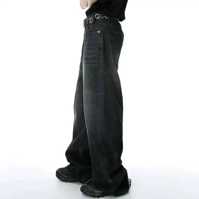 Jean Vintage Worn-Out Black Denim Jeans Size US 32 / EU 48 - 3 Thumbnail
