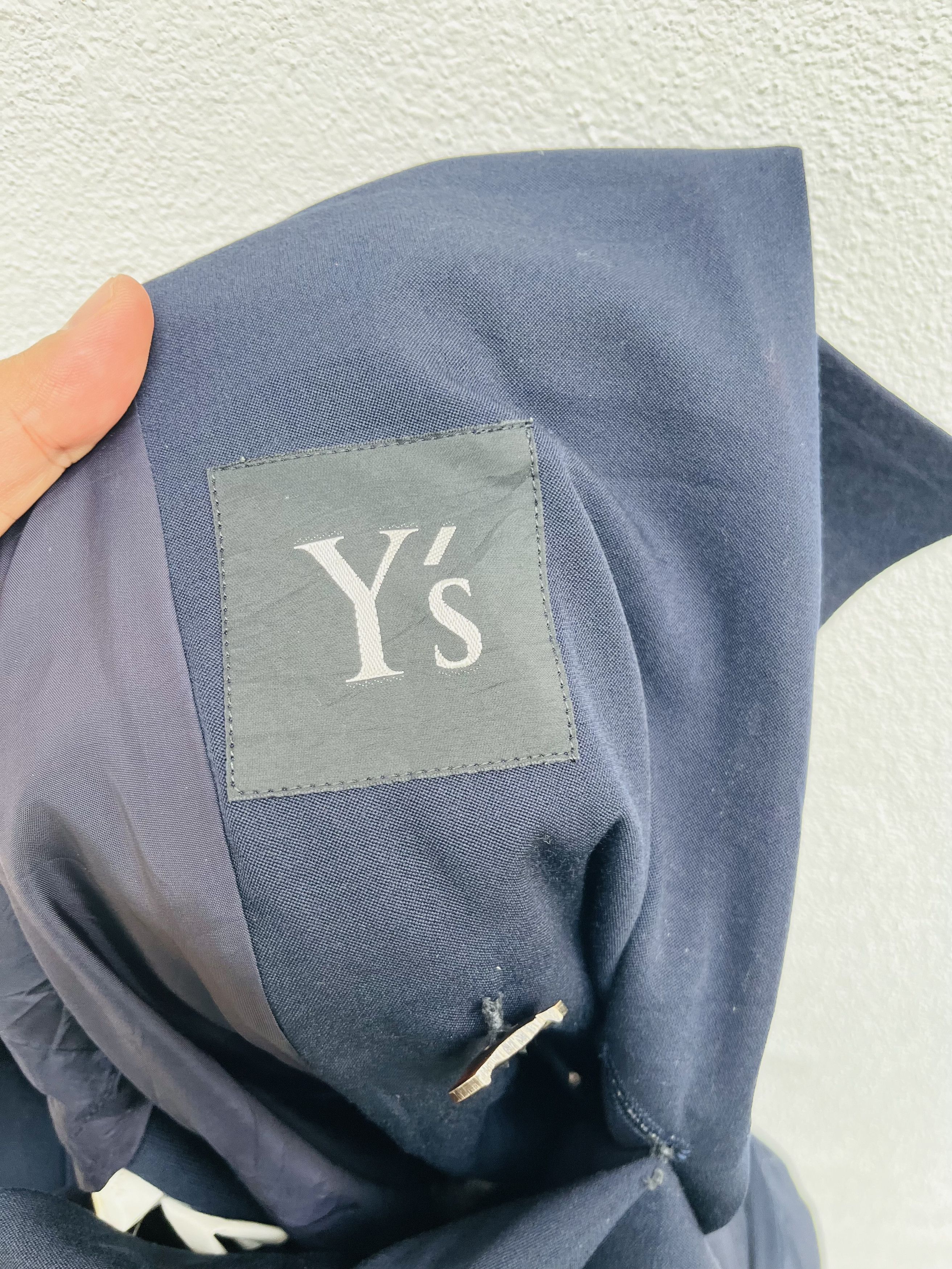 Japanese Brand Vintage Yohji Yamamoto Designer Fashion Style Blazer Size M / US 6-8 / IT 42-44 - 8 Thumbnail