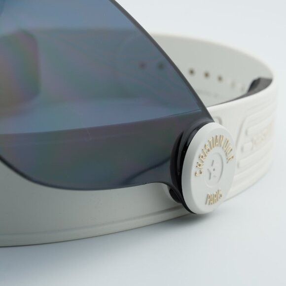 Dior Dior DIORPACIFIC V1U 96B0 Sunglasses White Geometric Frame Size ONE SIZE - 7 Thumbnail