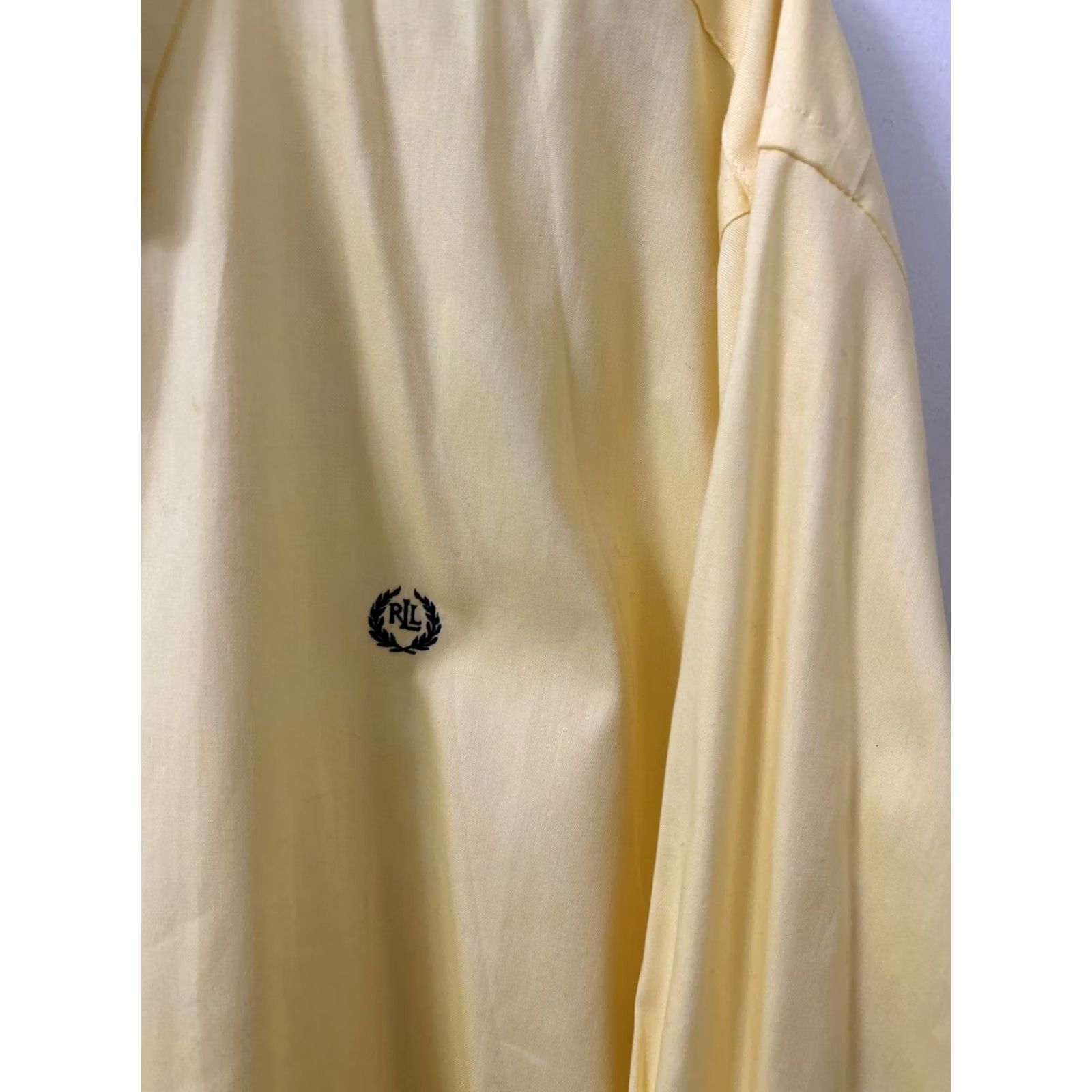 Ralph Lauren Lauren Ralph Lauren Shirt Mens 16.5 32/33 Yellow Button Down Non-Iron Classic Fit Dress Shirt Size US XL / EU 56 / 4 - 4 Thumbnail