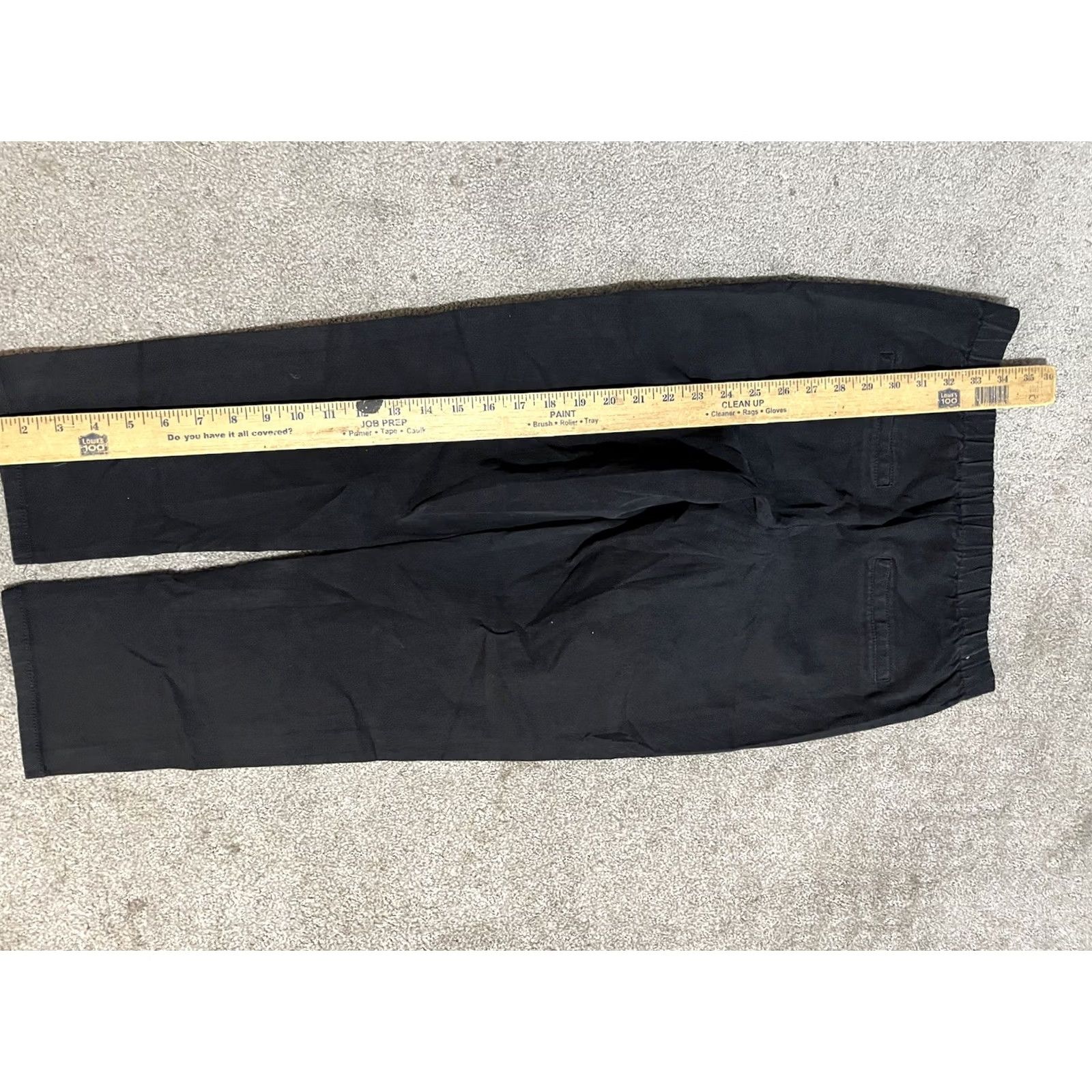 Vintage Isaac Mizrahi Live Pants Washed Black Pull On Ankle Length Slim Leg 4P Petite Womens Size 27" / US 4 / IT 40 - 6 Thumbnail