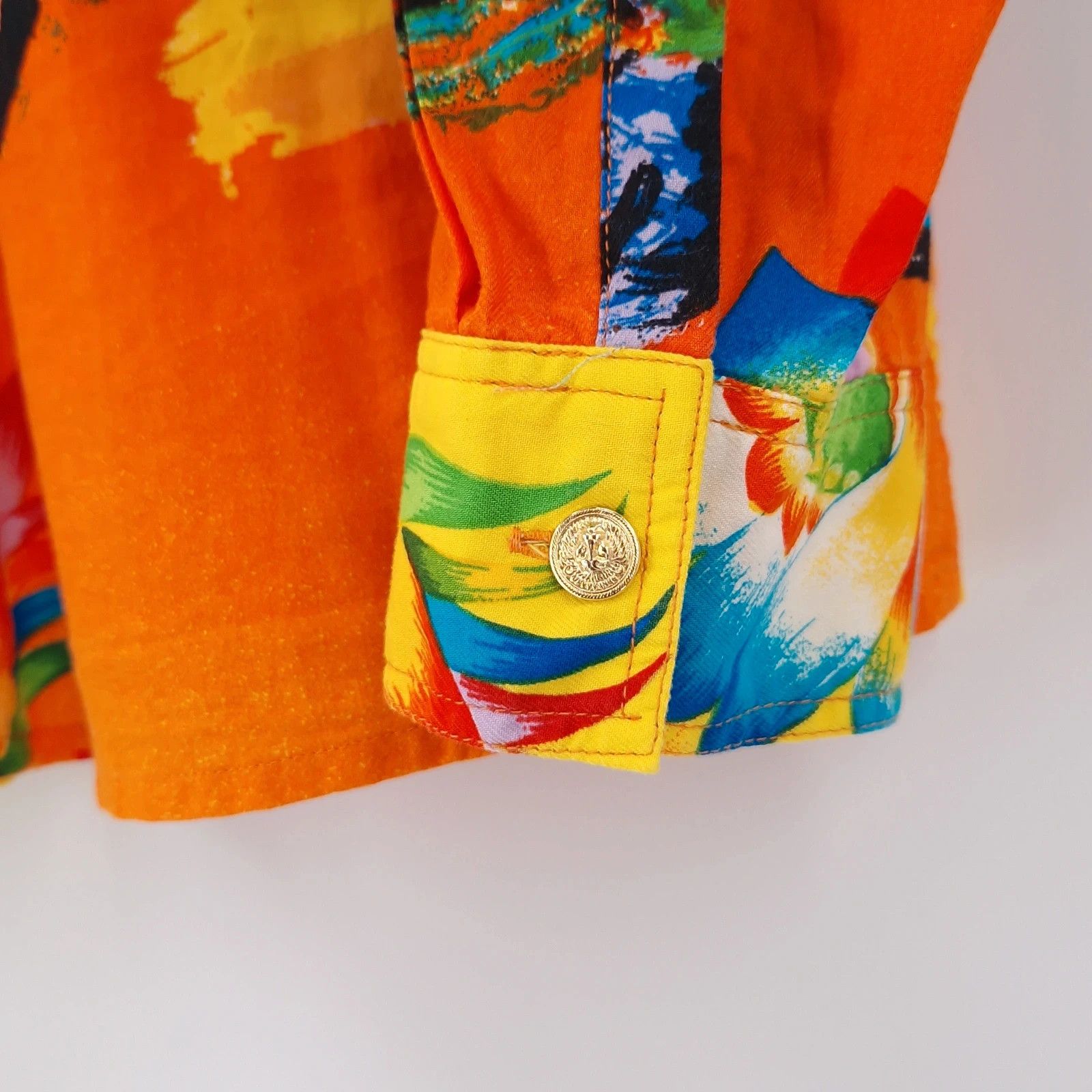 Versace Vintage Versace Shirt Size US L / EU 52-54 / 3 - 7 Thumbnail