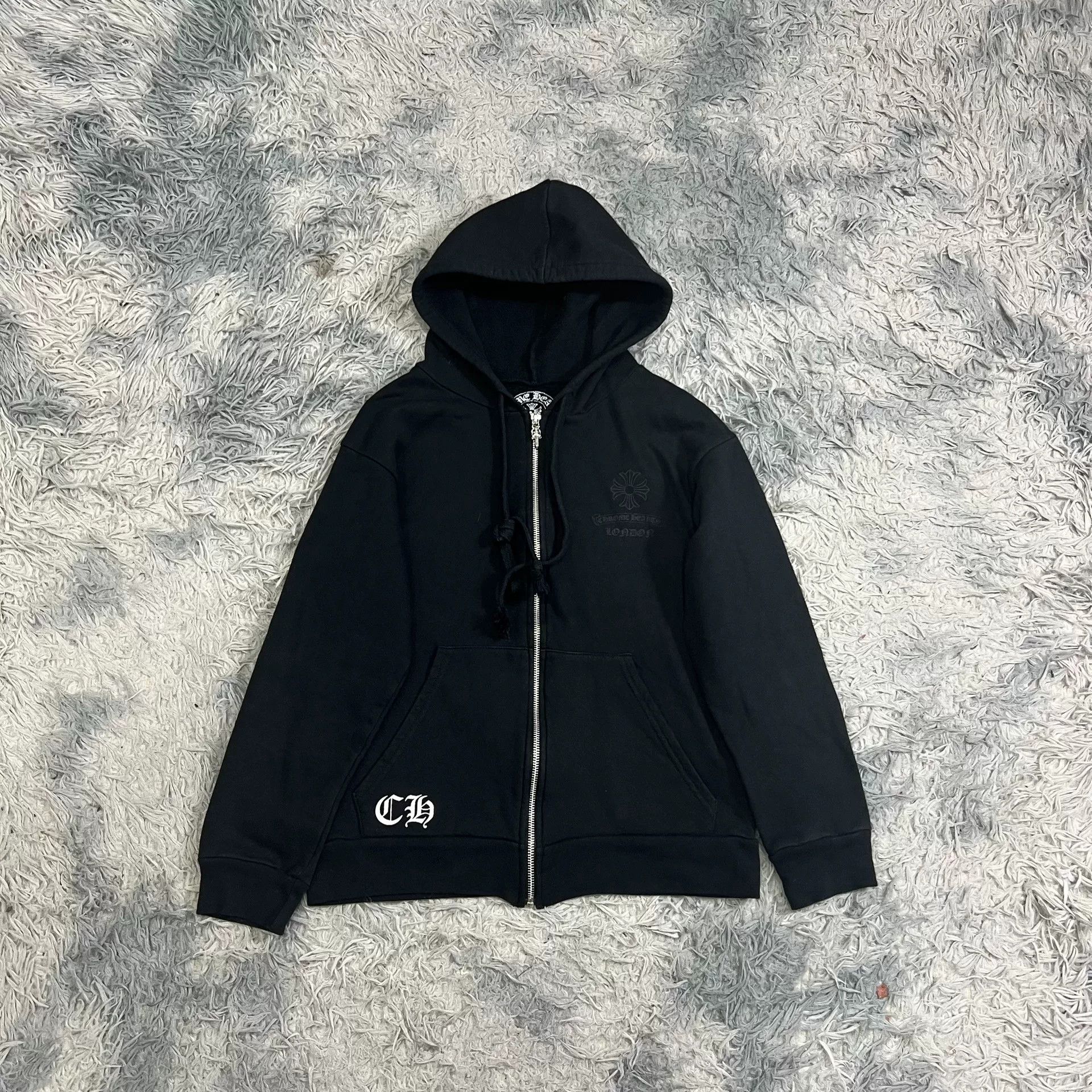 Chrome Hearts Chrome Hearts Zip Hoodie Black M Size US M / EU 48-50 / 2 - 1 Thumbnail