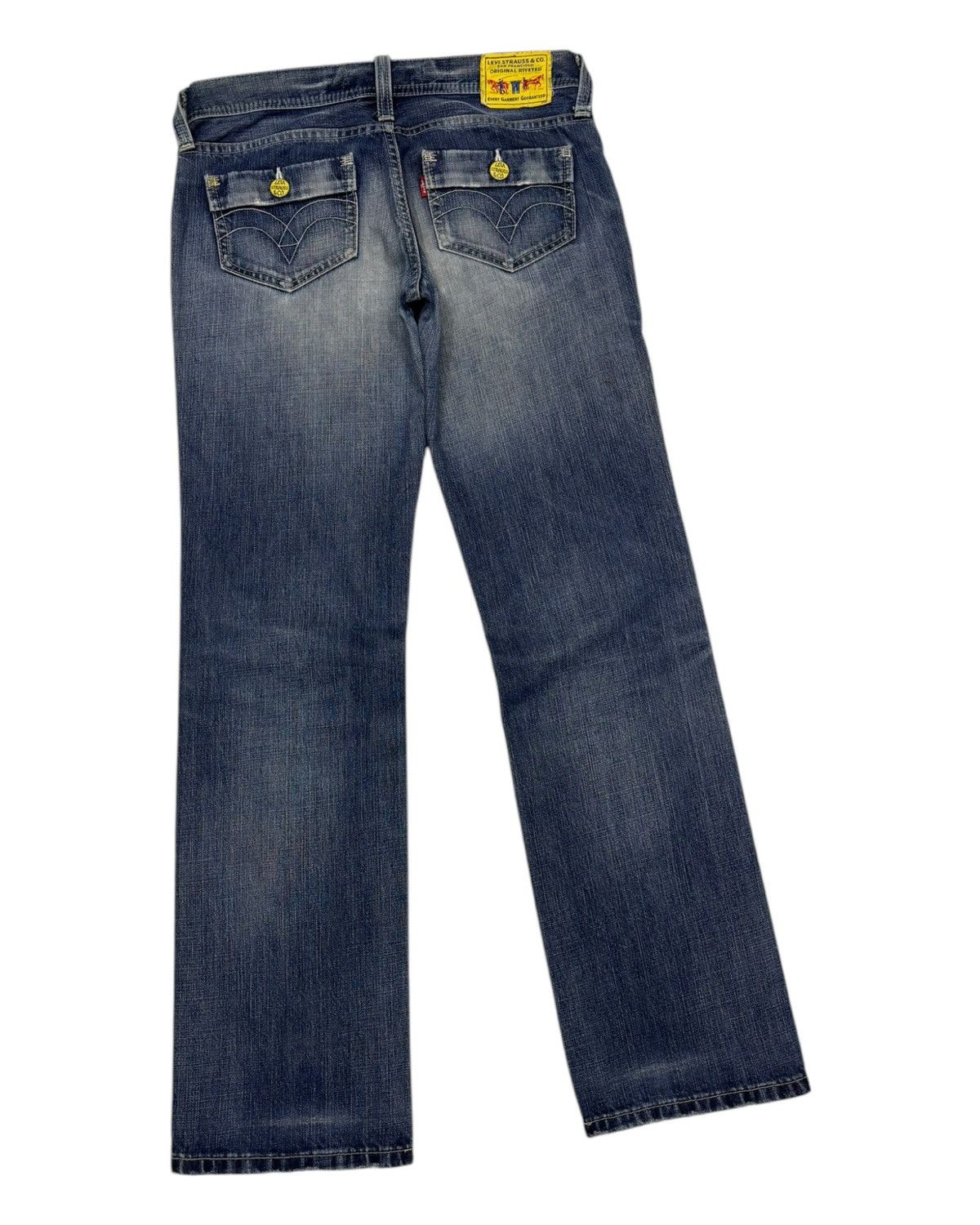If Six Was Nine × JNCO × Levi's 🔥Levis Strauss & Co Nice Faded Denim Jeans Size US 30 / EU 46 - 4 Thumbnail