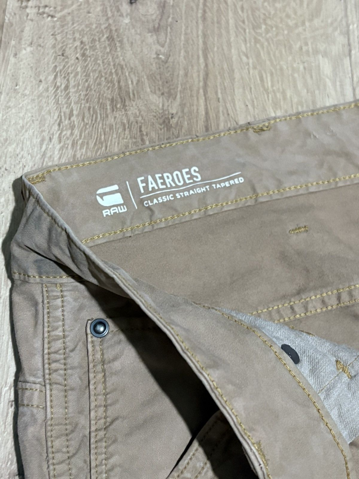 G-Star × Vintage G-Star Raw pants classic straight tapered Size US 32 / EU 48 - 6 Thumbnail
